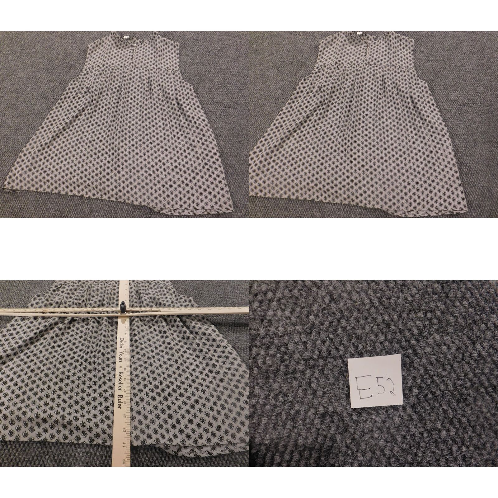 Ann Taylor Ann Taylor Loft Blouse Womens Small gray pullover tank outlet peplum top Size S / US 4 / IT 40 - 8 Thumbnail