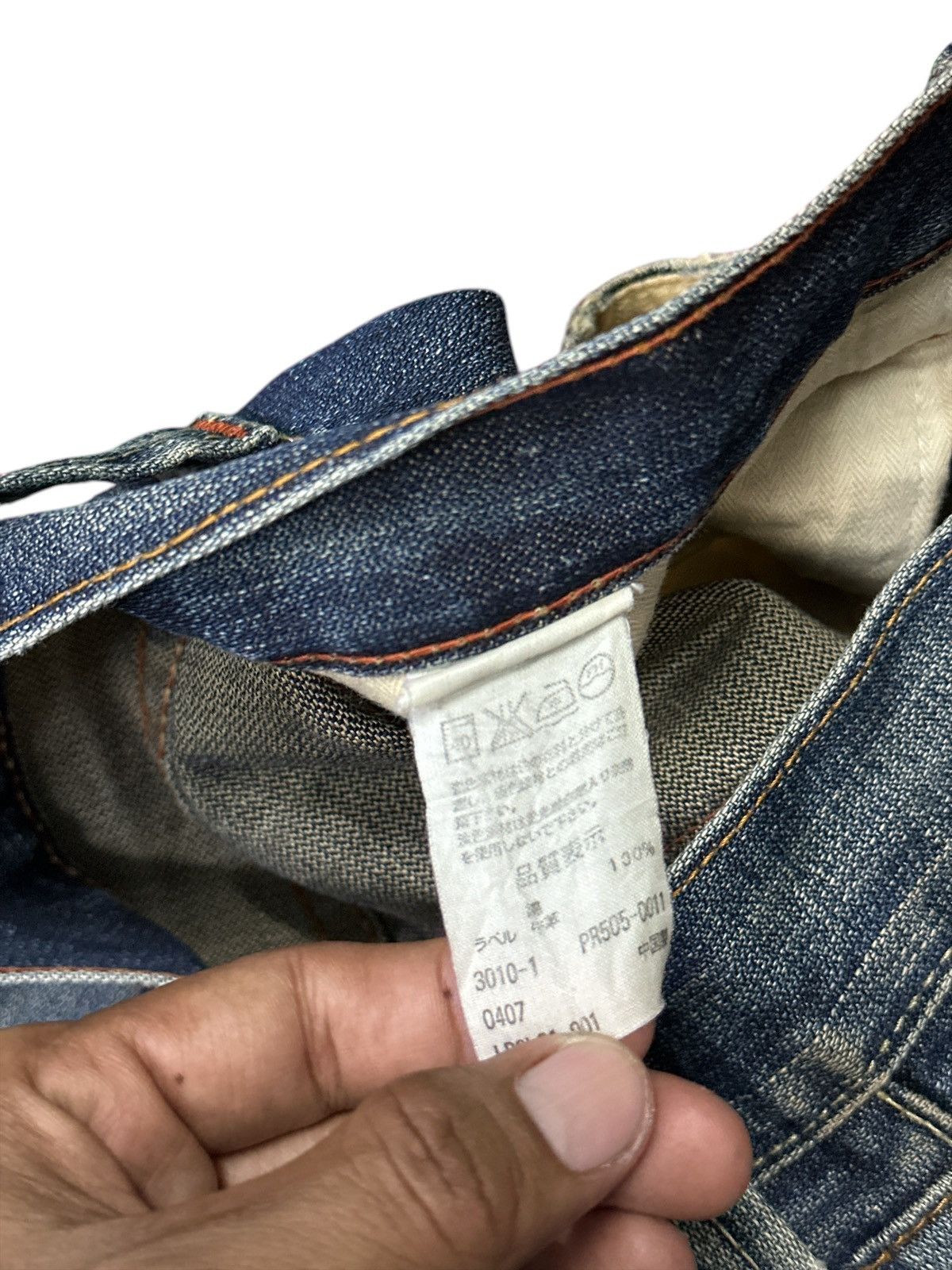 Levi's Vintage Clothing distress Denim Levis Premium . Size US 30 / EU 46 - 7 Thumbnail