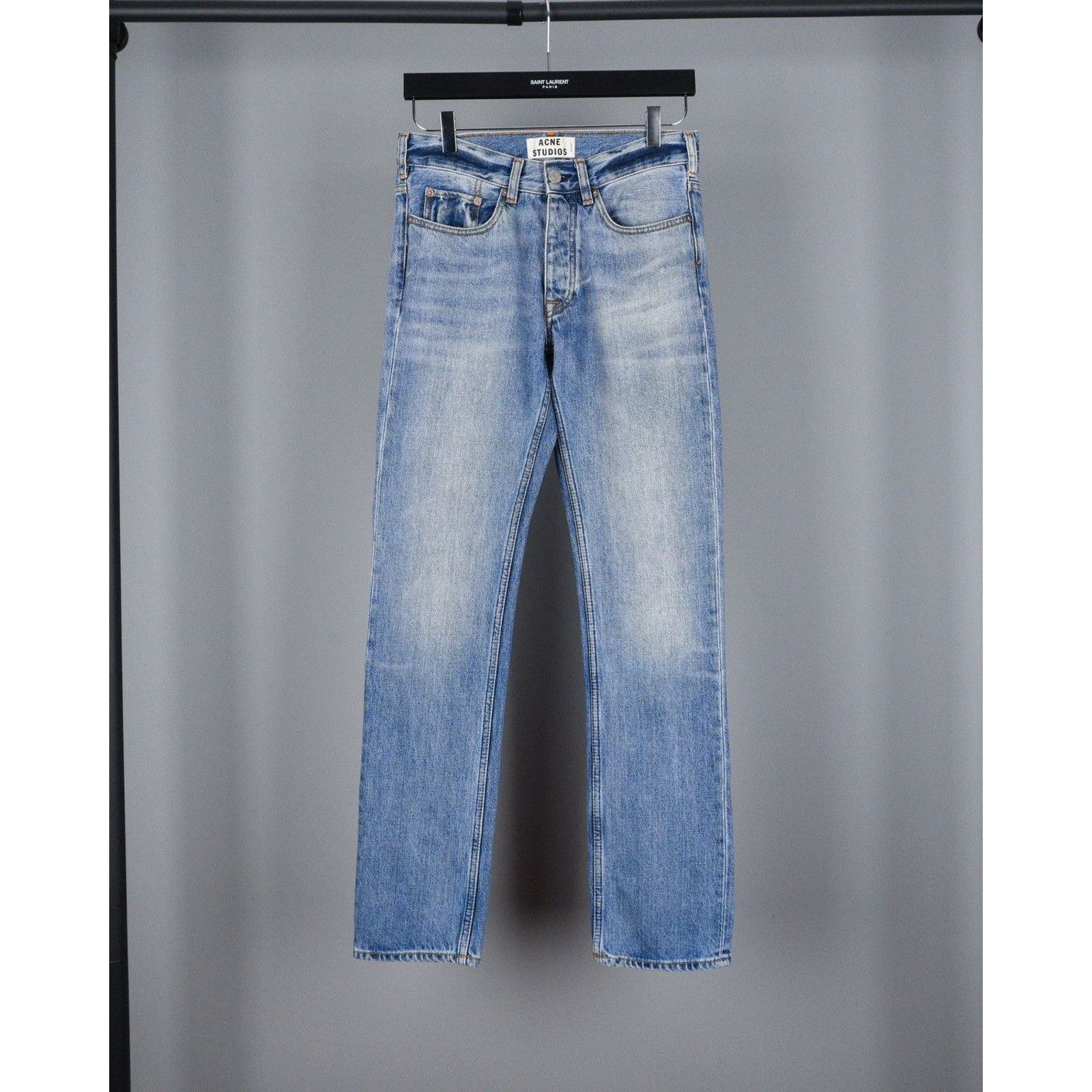 パンツ Acne Studios 1992M Vintage Blue 29/30 Acne Studios - Regular fit jeans - 1992 - Mid Blue