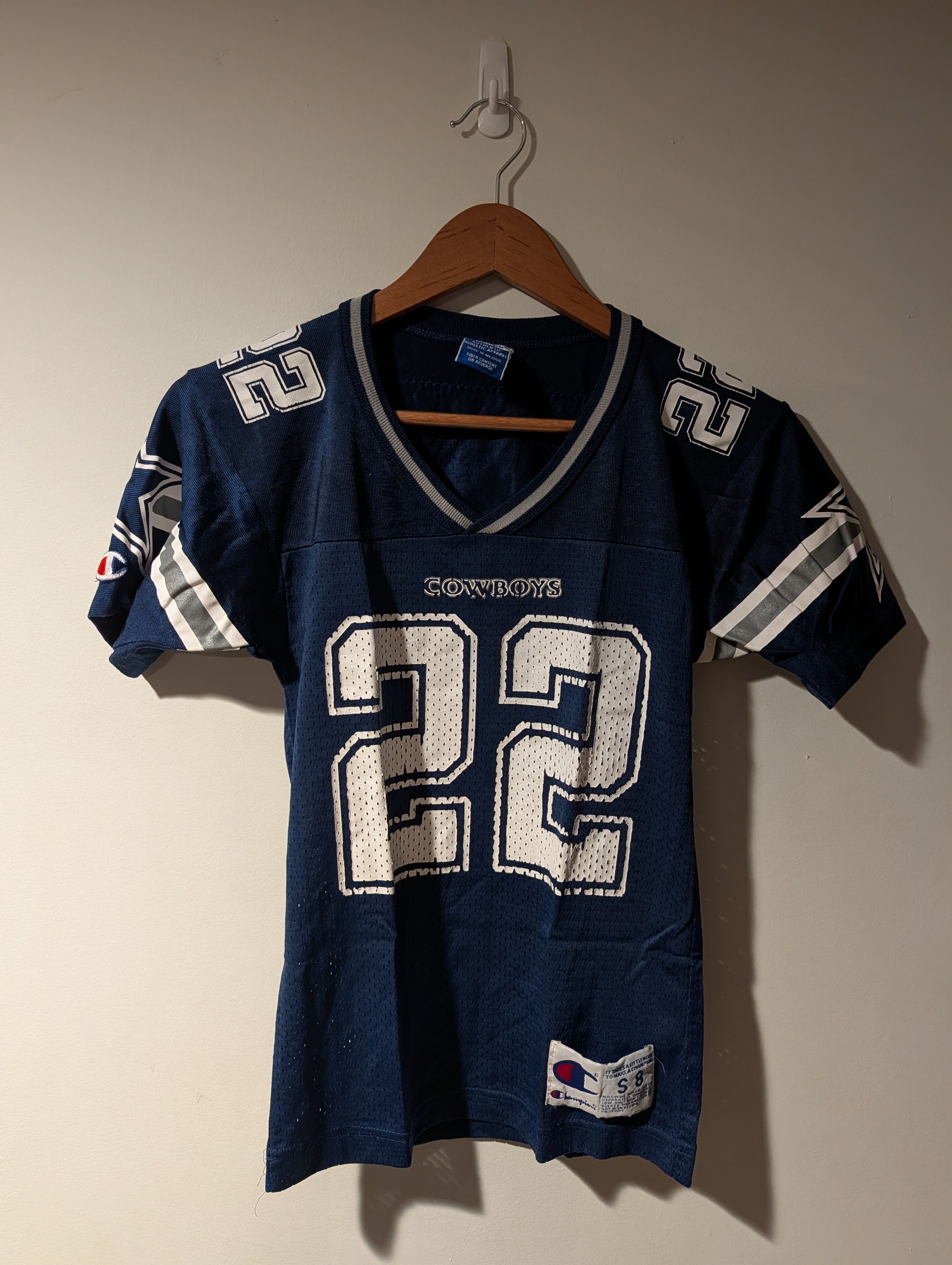 NFL VINTAGE Dallas Cowboys Emmitt Smith Jersey Youth S Champion Size US S / EU 44-46 / 1 - 1 Thumbnail