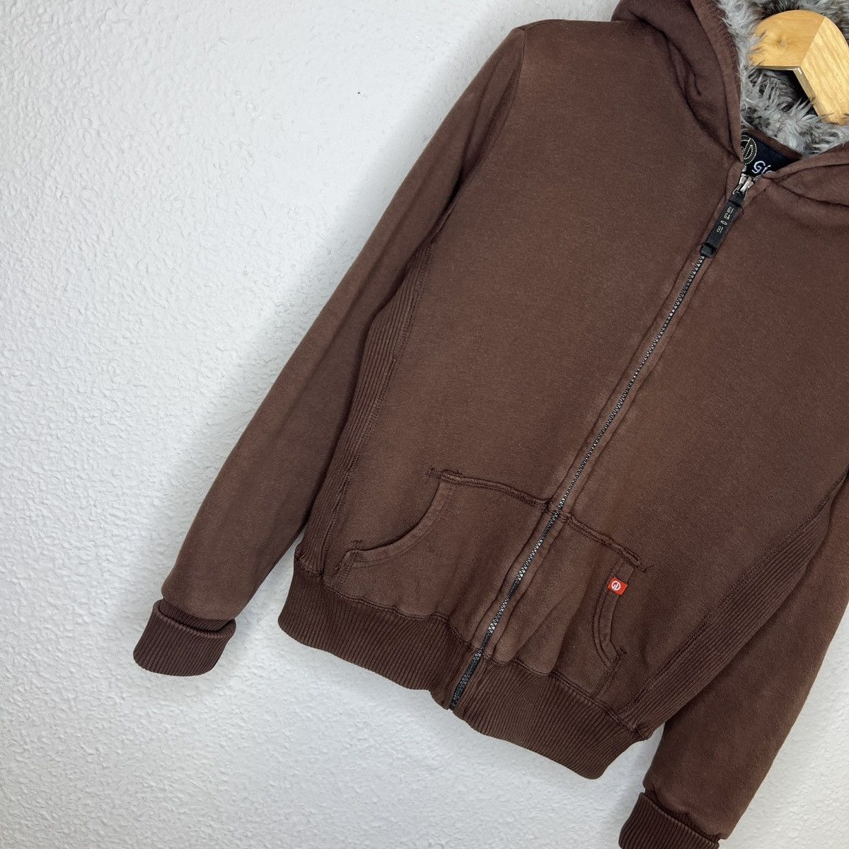 If Six Was Nine Vintage Fur Hoodie Giga DX If6was9 LGB Style Sweatshirt Y2K Size S / US 4 / IT 40 - 3 Thumbnail