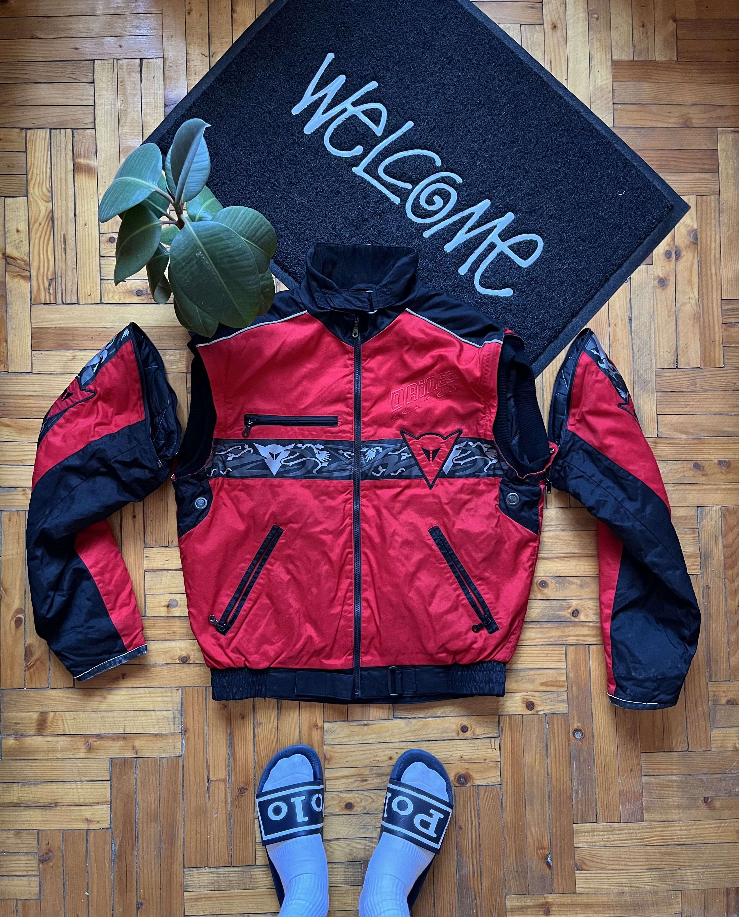Dainese Vintage Dainese 2 in 1 Motorcycle Racing Nylon Jacket Vest Size US L / EU 52-54 / 3 - 2 Thumbnail