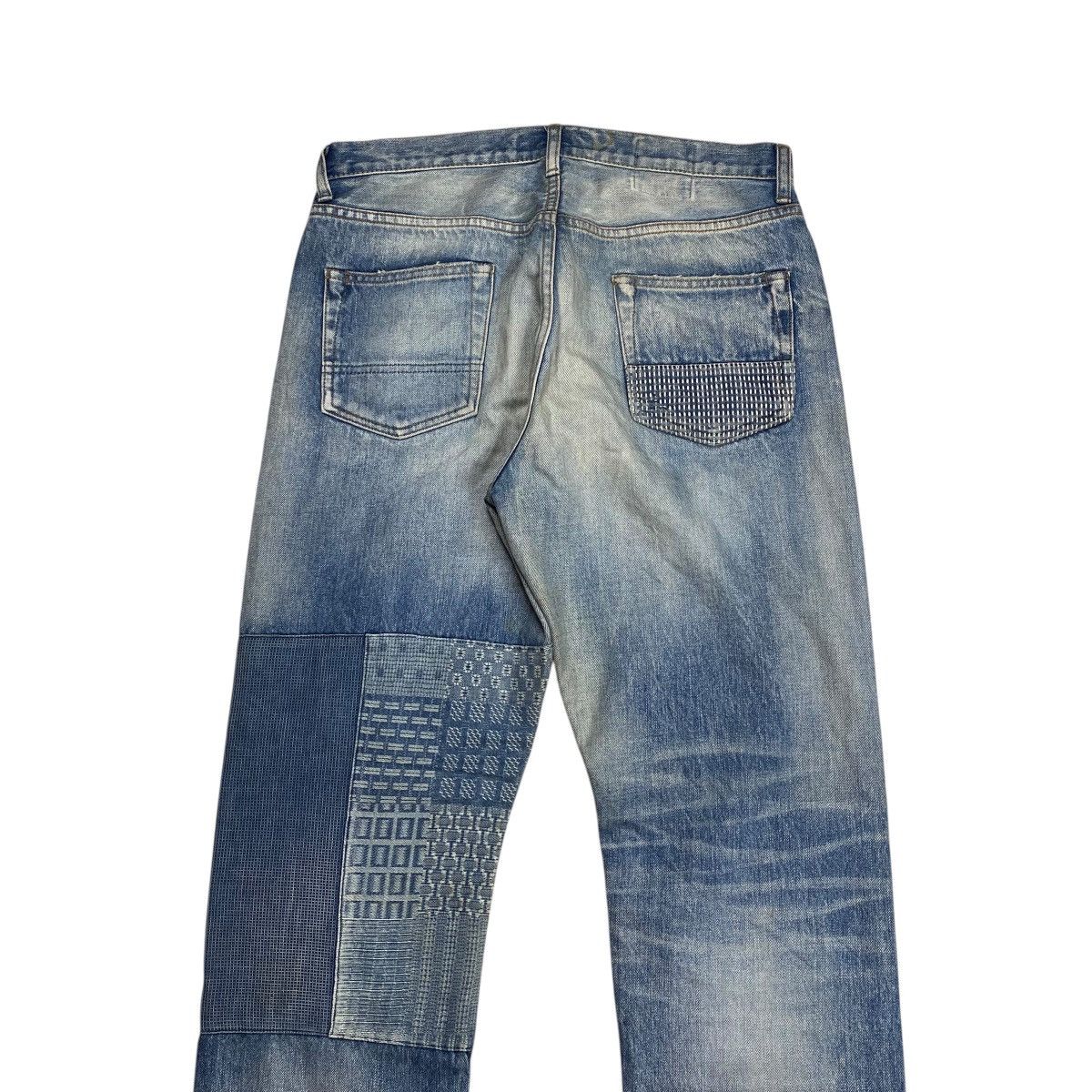 FDMTL FDMTL Patchwork Denim Selvedge Pants Size US 32 / EU 48 - 9 Thumbnail