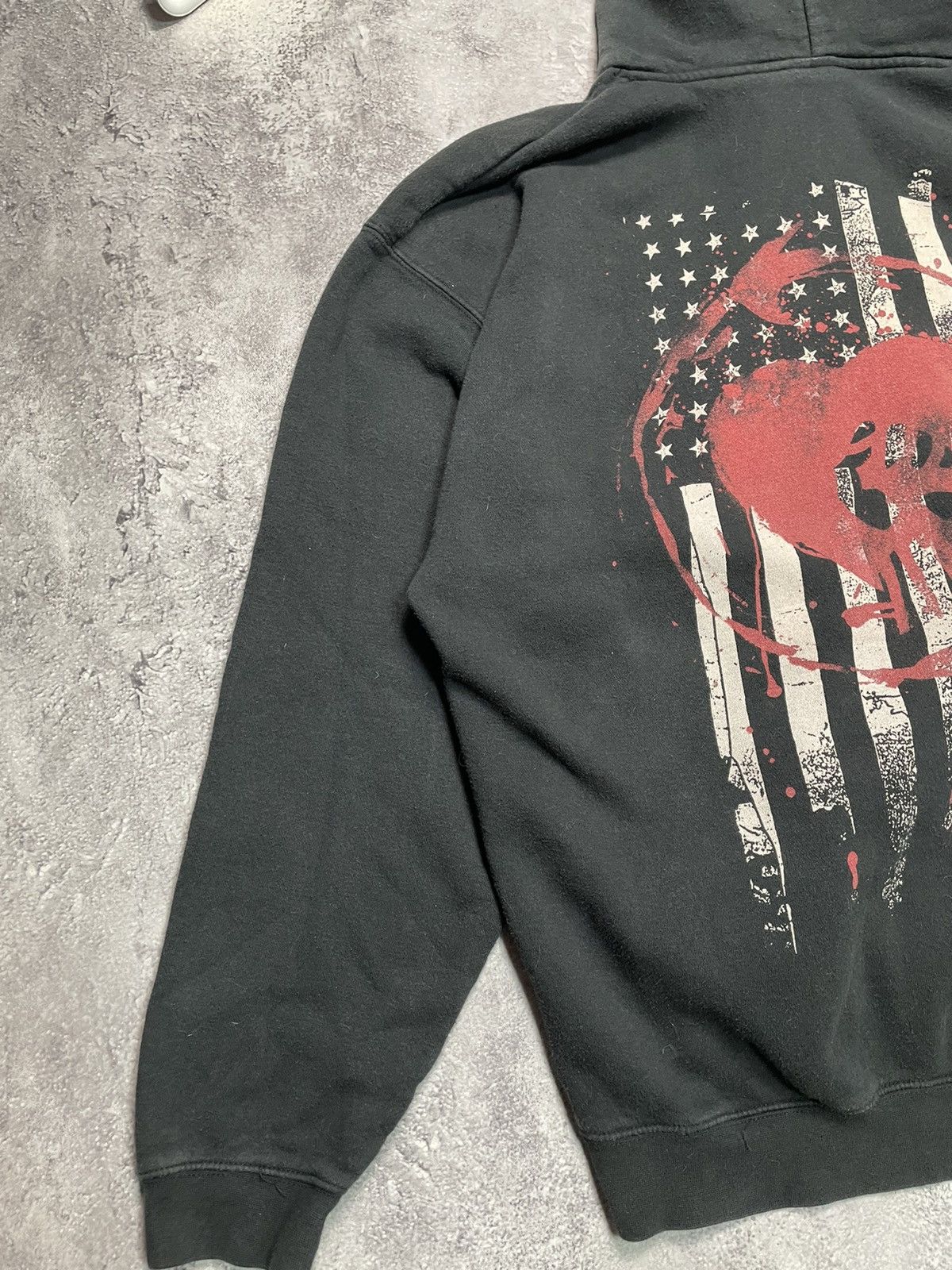 Hysteric Glamour VTG Y2K RHINESTONE SKULL WINGS FULL ZIP HOODIE GOTH GRUNGE Size US XL / EU 56 / 4 - 4 Thumbnail