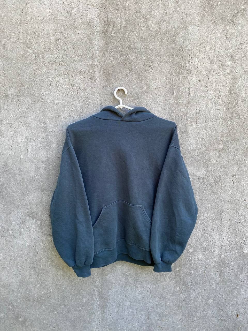 Russell Athletic 90s Russel Athletic green Baggy basic hoodie Size US L / EU 52-54 / 3 - 3 Thumbnail