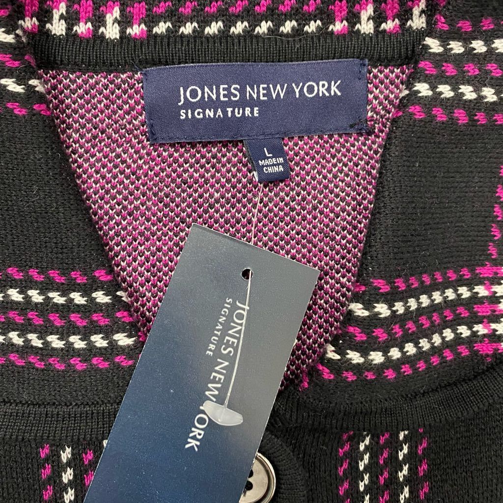 Jones New York Jones New York women L new w/tags signature plaid sweater bu Size L / US 10 / IT 46 - 11 Thumbnail