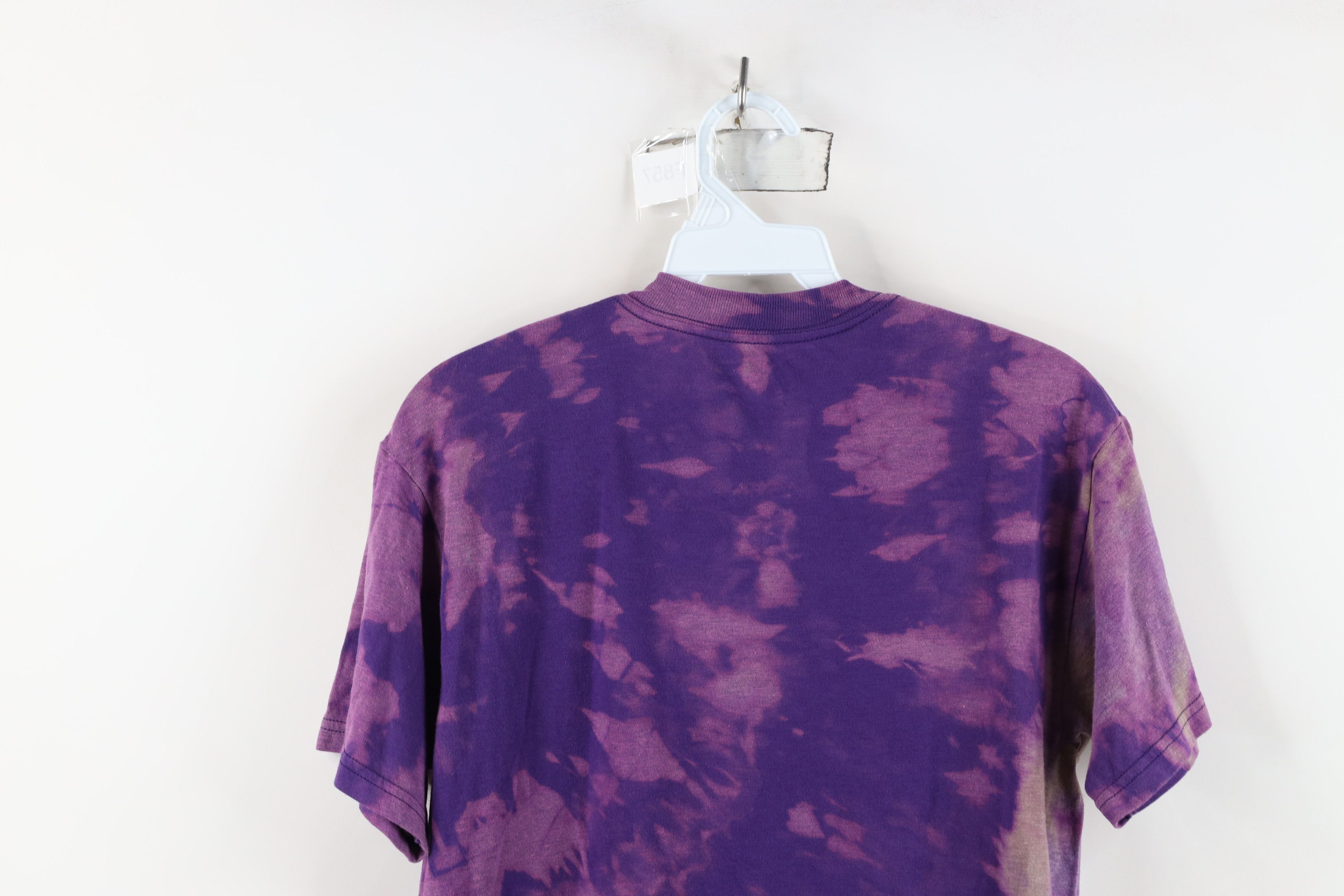 Vintage Streetwear Acid Wash Las Vegas Short Sleeve T-Shirt Purple Size S / US 4 / IT 40 - 9 Thumbnail