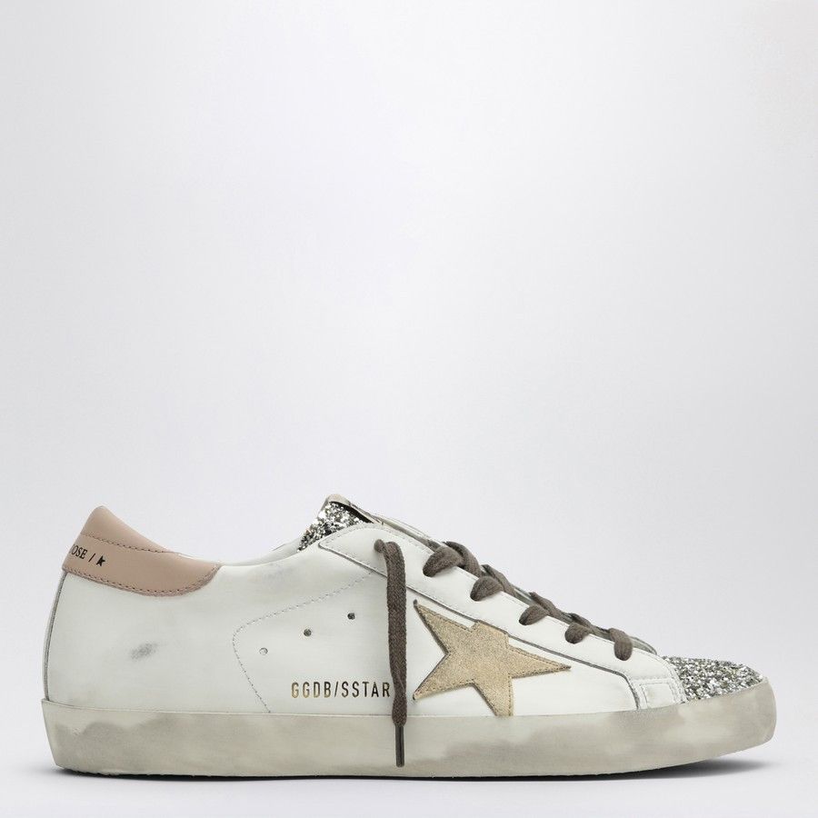 Golden Goose o1d2blof0824 Platinum Super Star Trainer in Multicolor Size US 10 / IT 40 - 1 Thumbnail