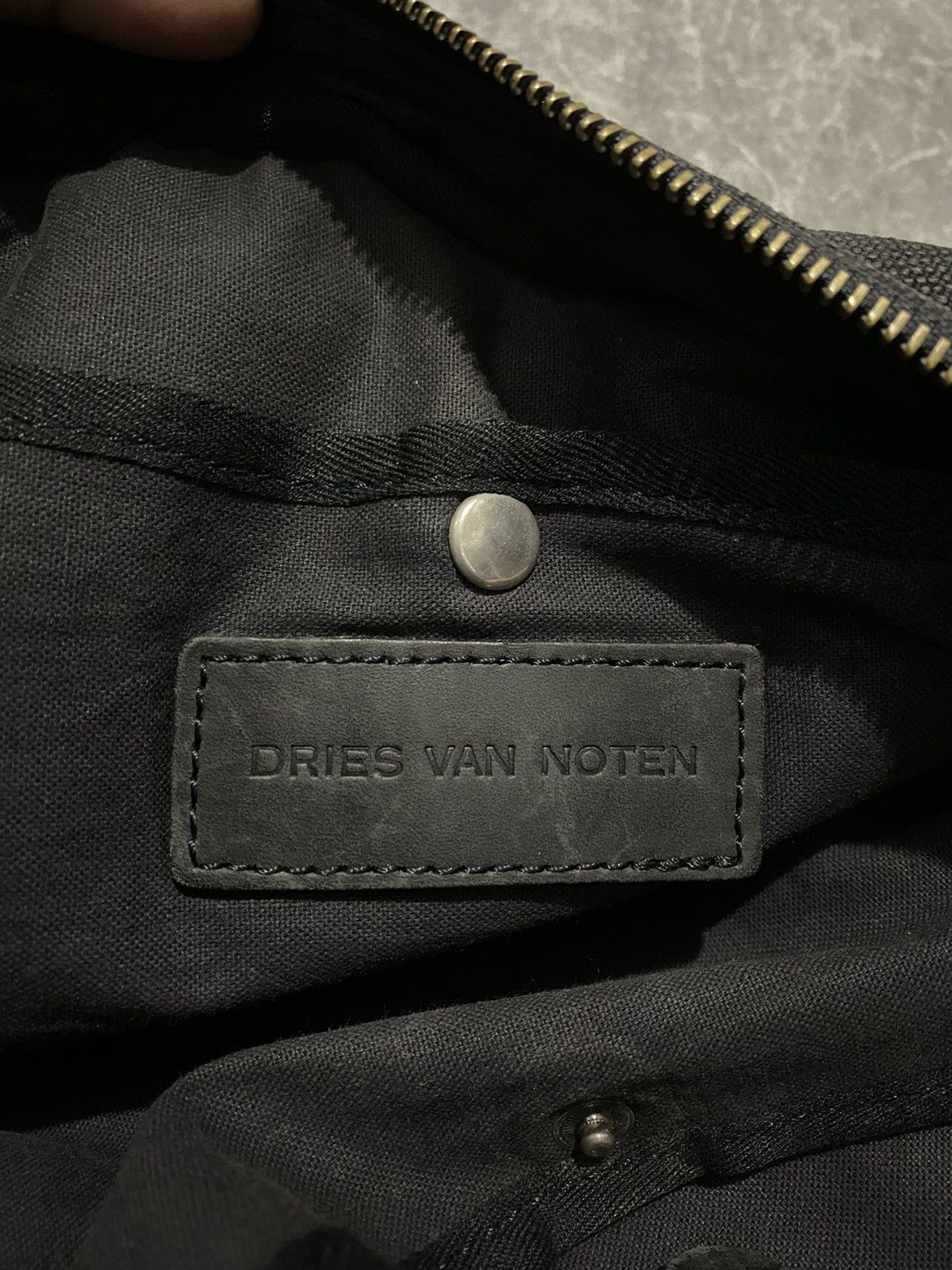 Designer × Dries Van Noten Dries Van Noten Handbag Canvas Size ONE SIZE - 8 Thumbnail