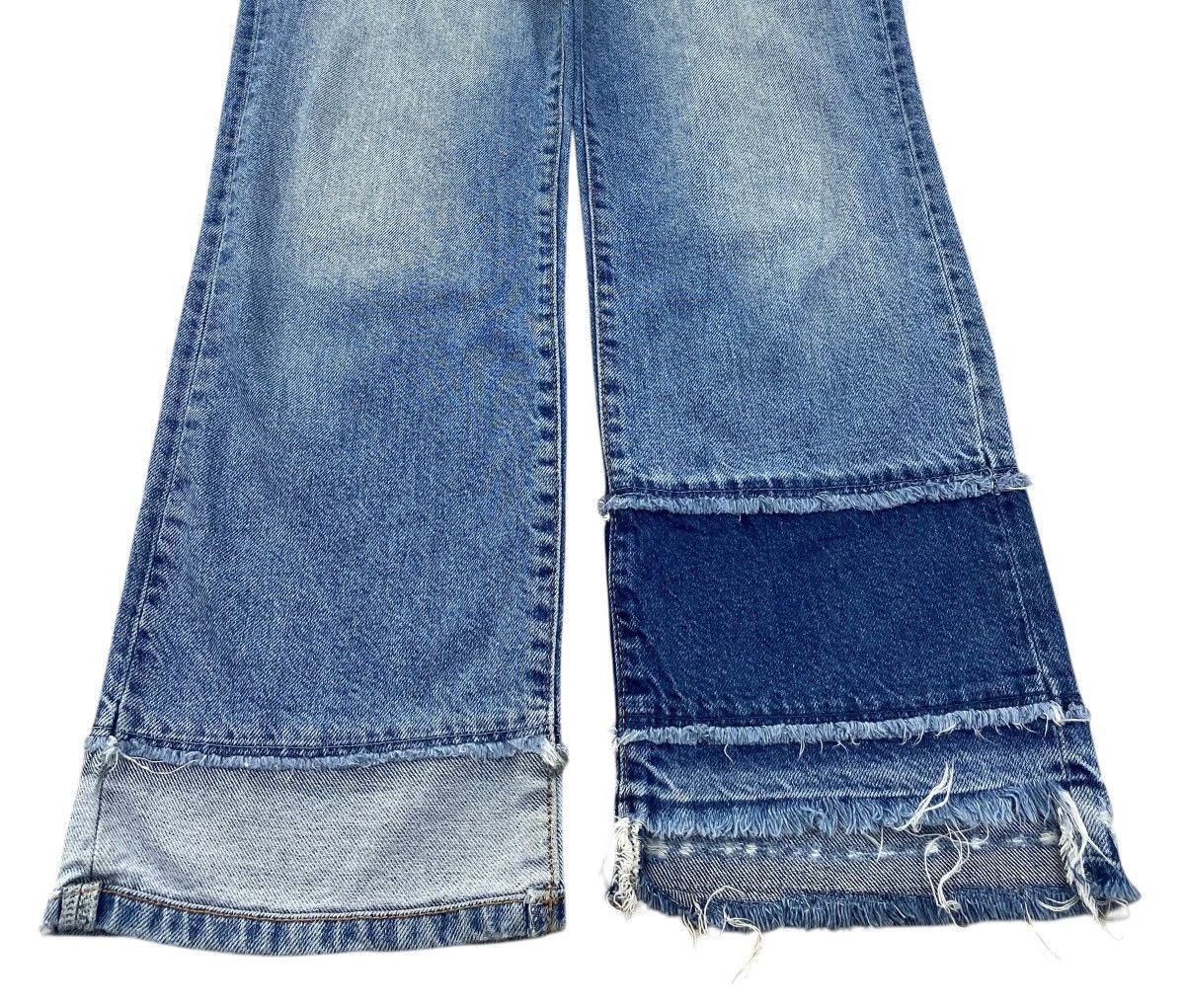 Japanese Brand Japanese Brand High Waist Denim Style Straight Chopped Jeans Size US 30 / EU 46 - 5 Thumbnail