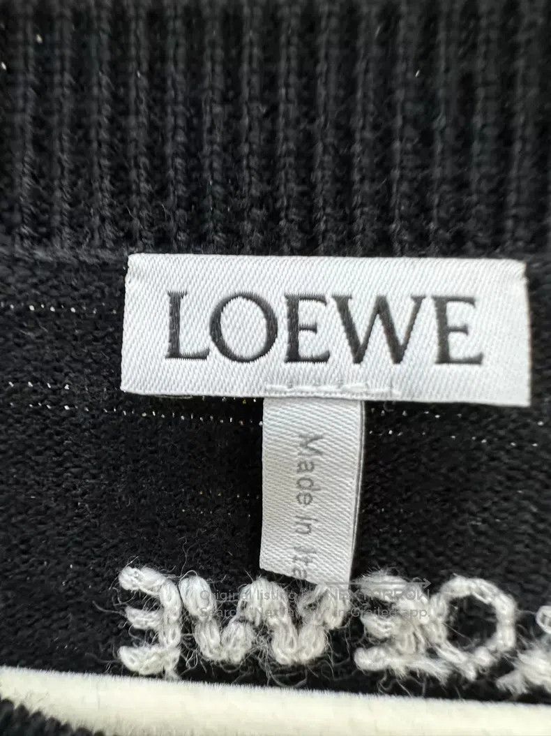 Loewe Loewe Sweater, black, crew-neck, lamb logo on chest, logo Size US M / EU 48-50 / 2 - 3 Thumbnail