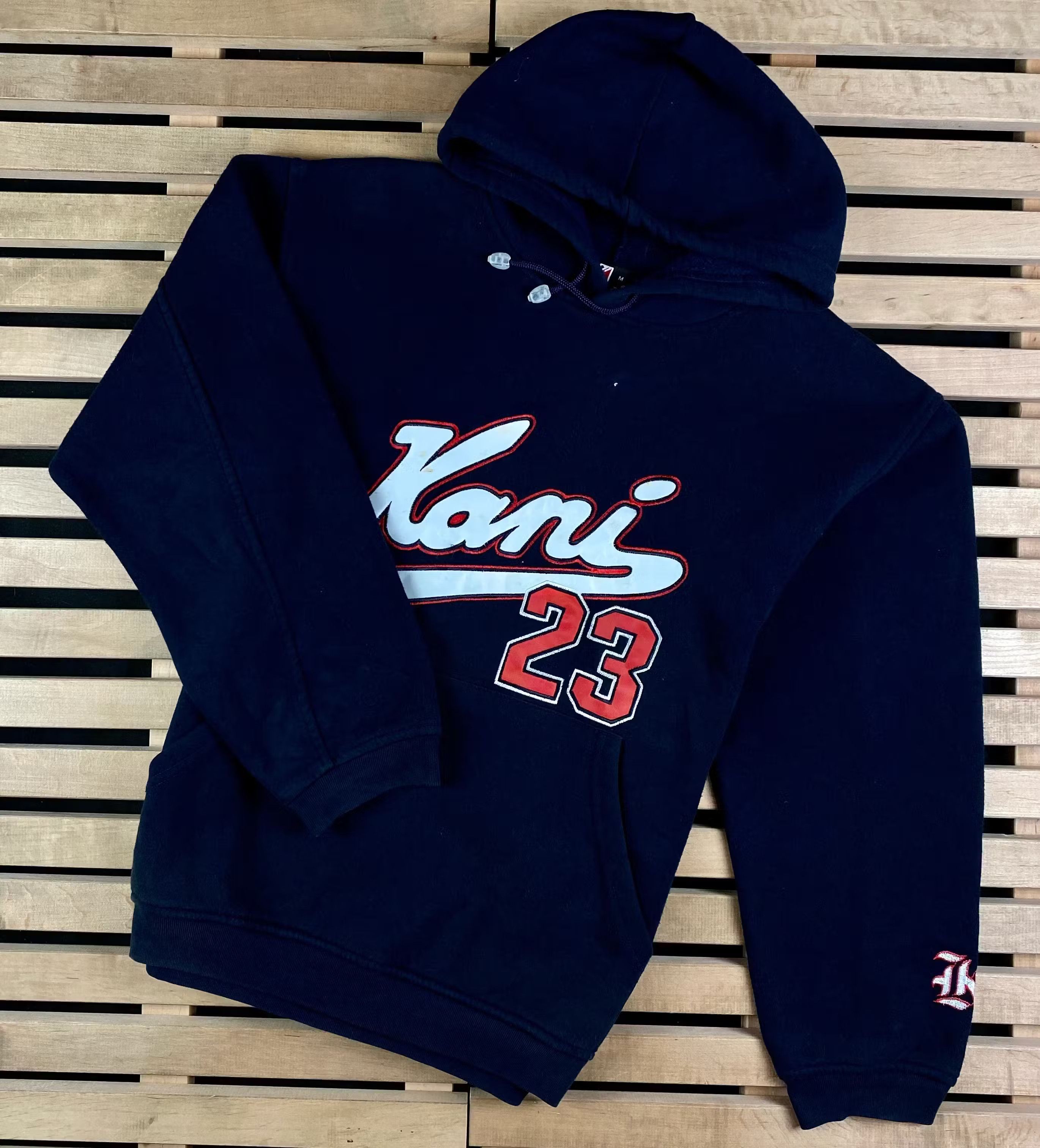 Karl Kani × Vintage Mens Hoodies Karl Kani Vintage Size M Size US M / EU 48-50 / 2 - 1 Thumbnail