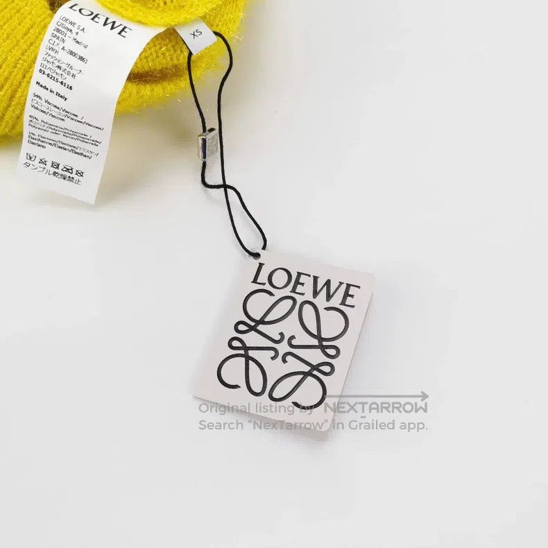 Loewe Loewe Yellow knitwear Size XS / US 0-2 / IT 36-38 - 4 Thumbnail
