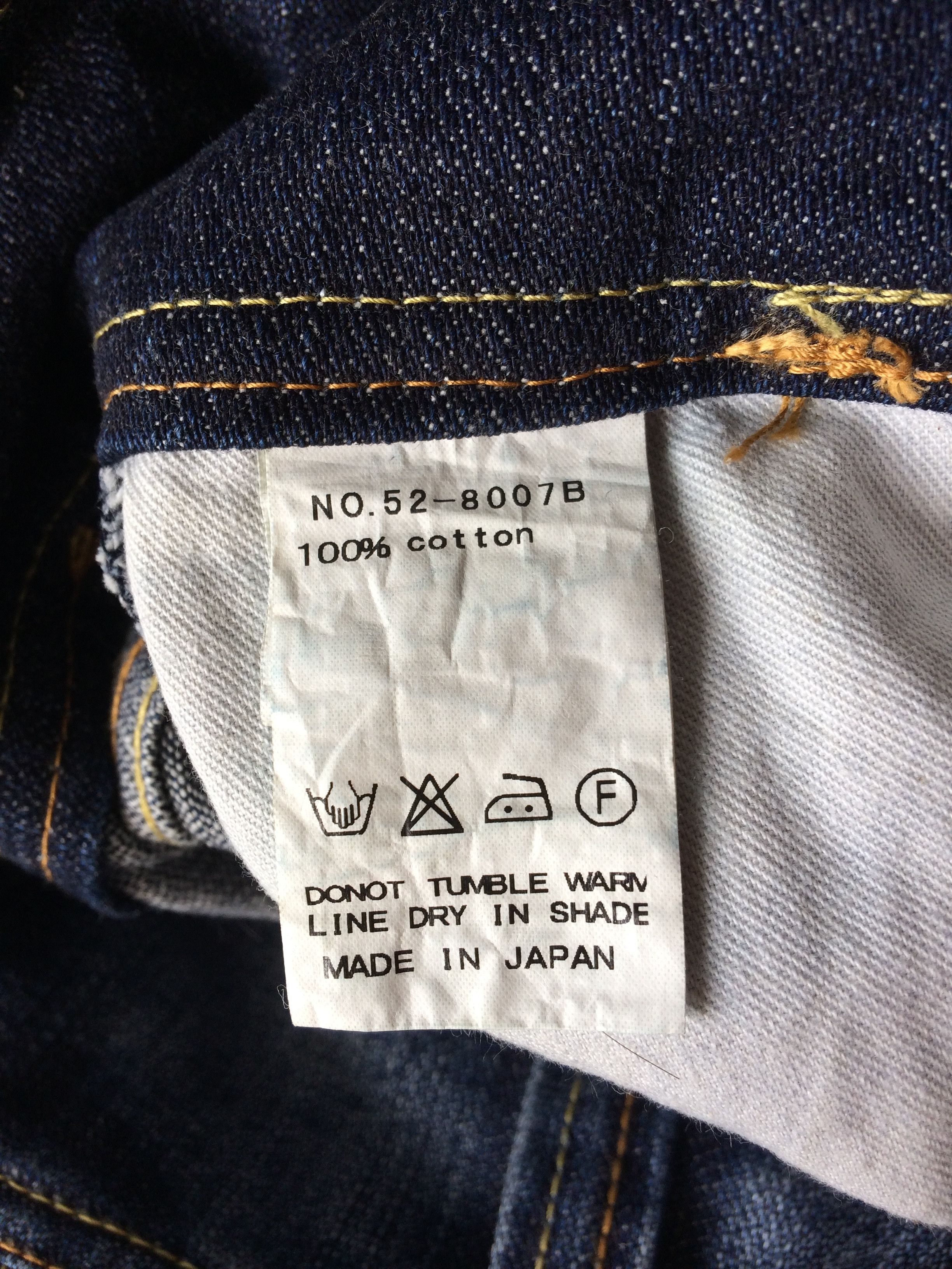 Japanese Brand × Jean Japanese Slim Bootcut Jeans D-705 Size 24" / US 00 / IT 34 - 10 Thumbnail