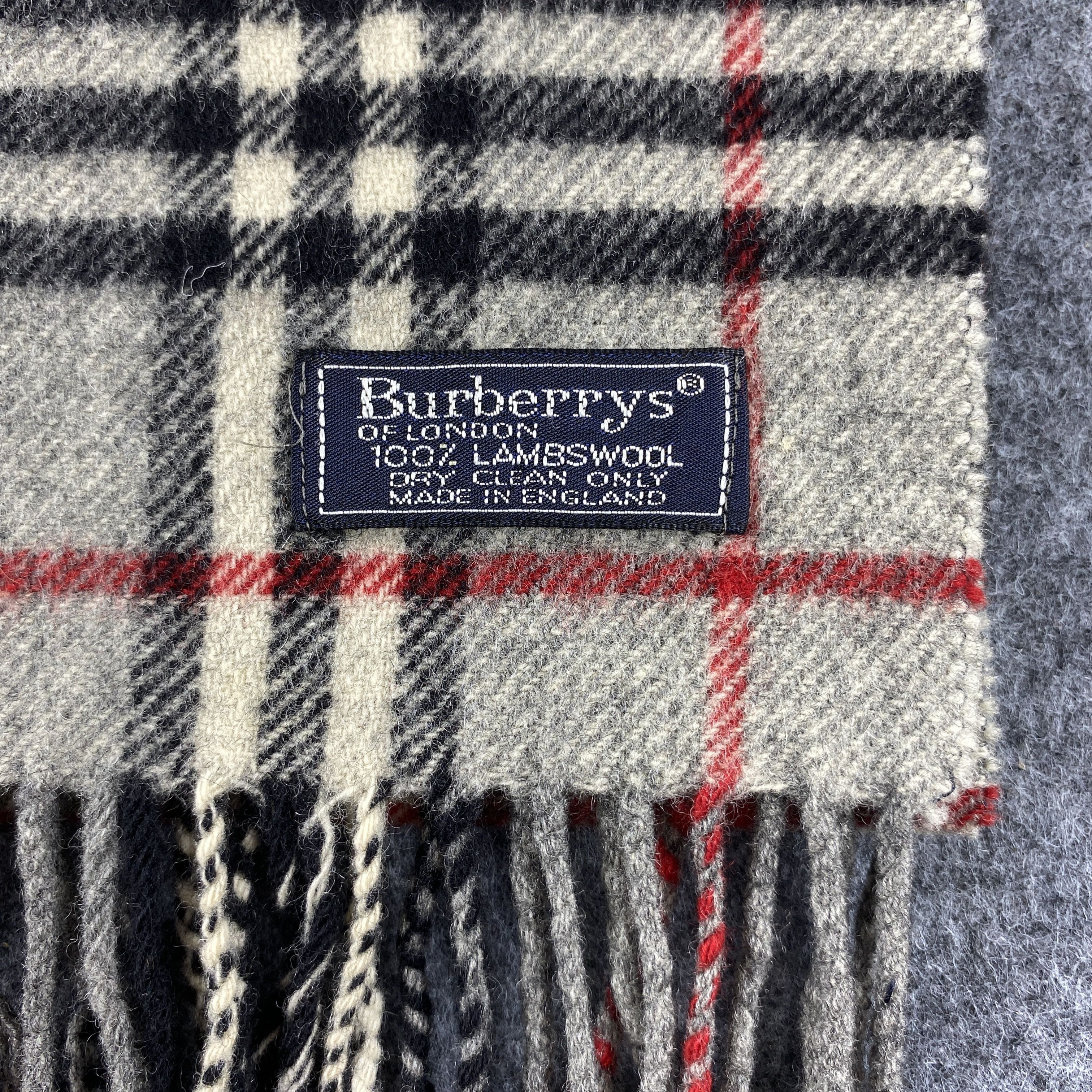 Burberry × Vintage GF10386 Burberry Scarf Neck Wear Muffler Nova Check Size ONE SIZE - 2 Thumbnail