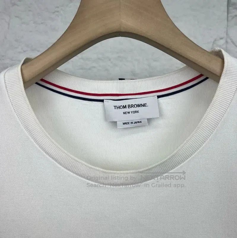 Thom Browne Thom Browne White Cotton Men's T-shirt . Size US M / EU 48-50 / 2 - 7 Thumbnail