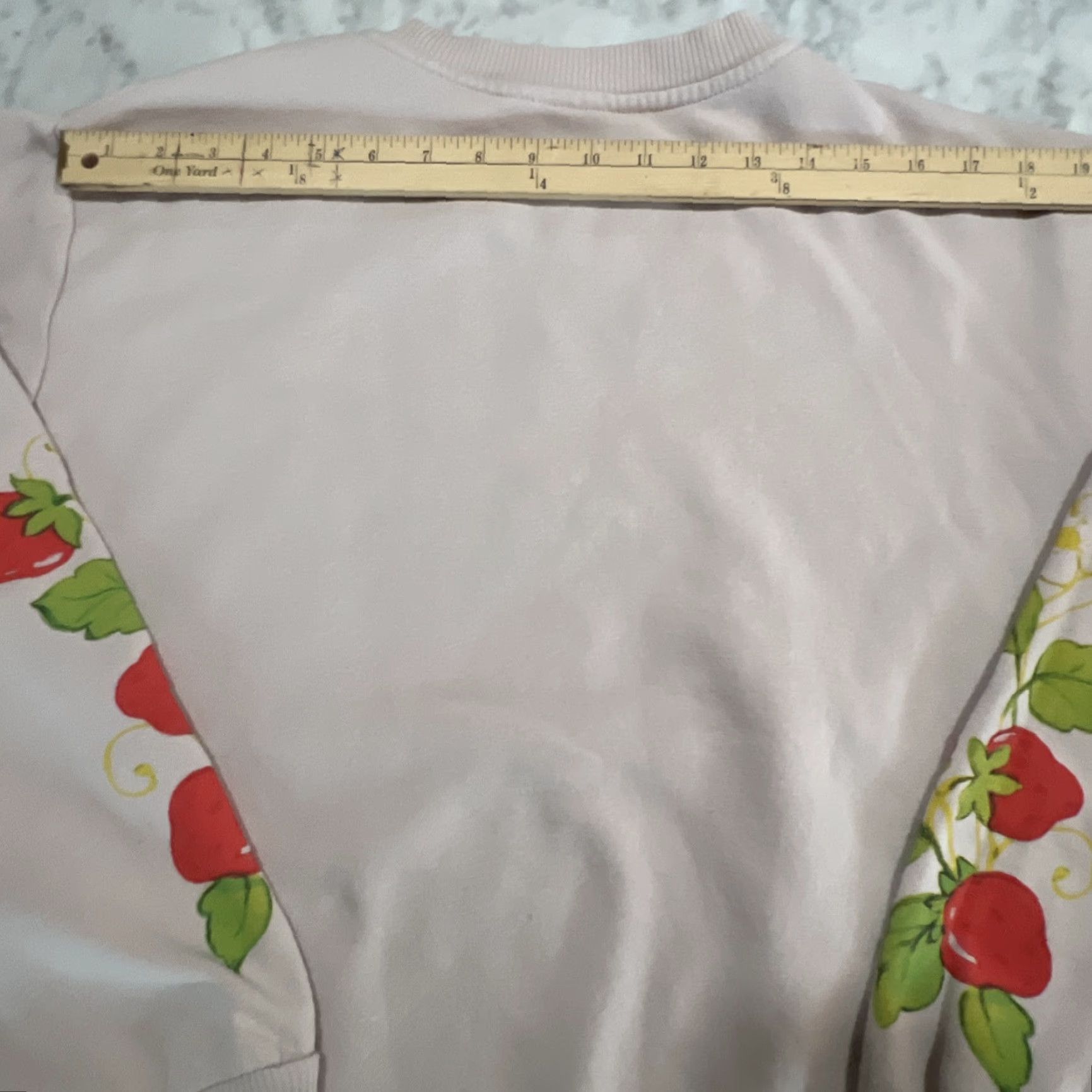 Pinko Vintage Strawberry Shortcake Sweatshirt Womans Size Small Pale Pink Graphics Size S / US 4 / IT 40 - 7 Thumbnail