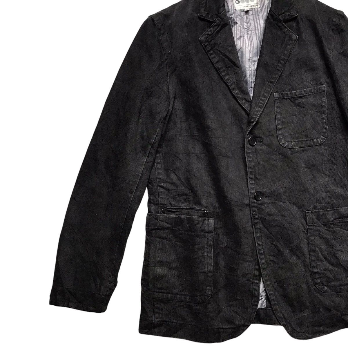 Japanese Brand × Takeo Kikuchi VINTAGE TAKEO KIKUCHI JAPANESE WORKERS COAT JACKET Size US M / EU 48-50 / 2 - 3 Thumbnail
