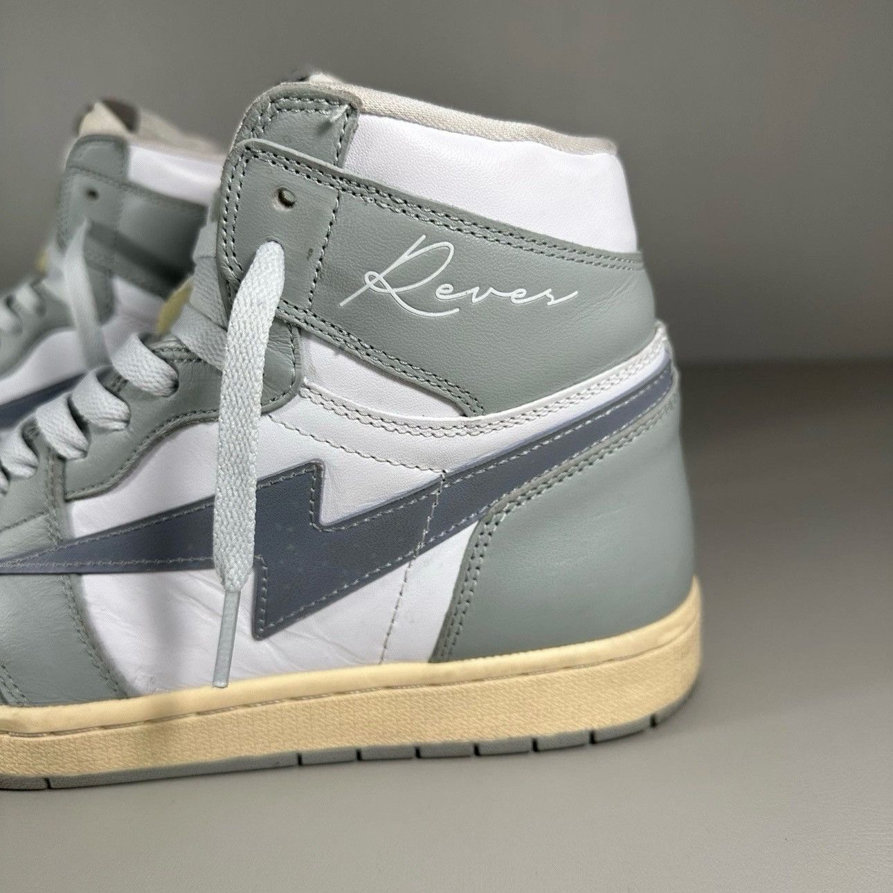 Reves Paris Rare Kool Kiy ‘85 Reves Paris Hi Cool Grey Sneakers Size US 10.5 / EU 43-44 - 3 Thumbnail