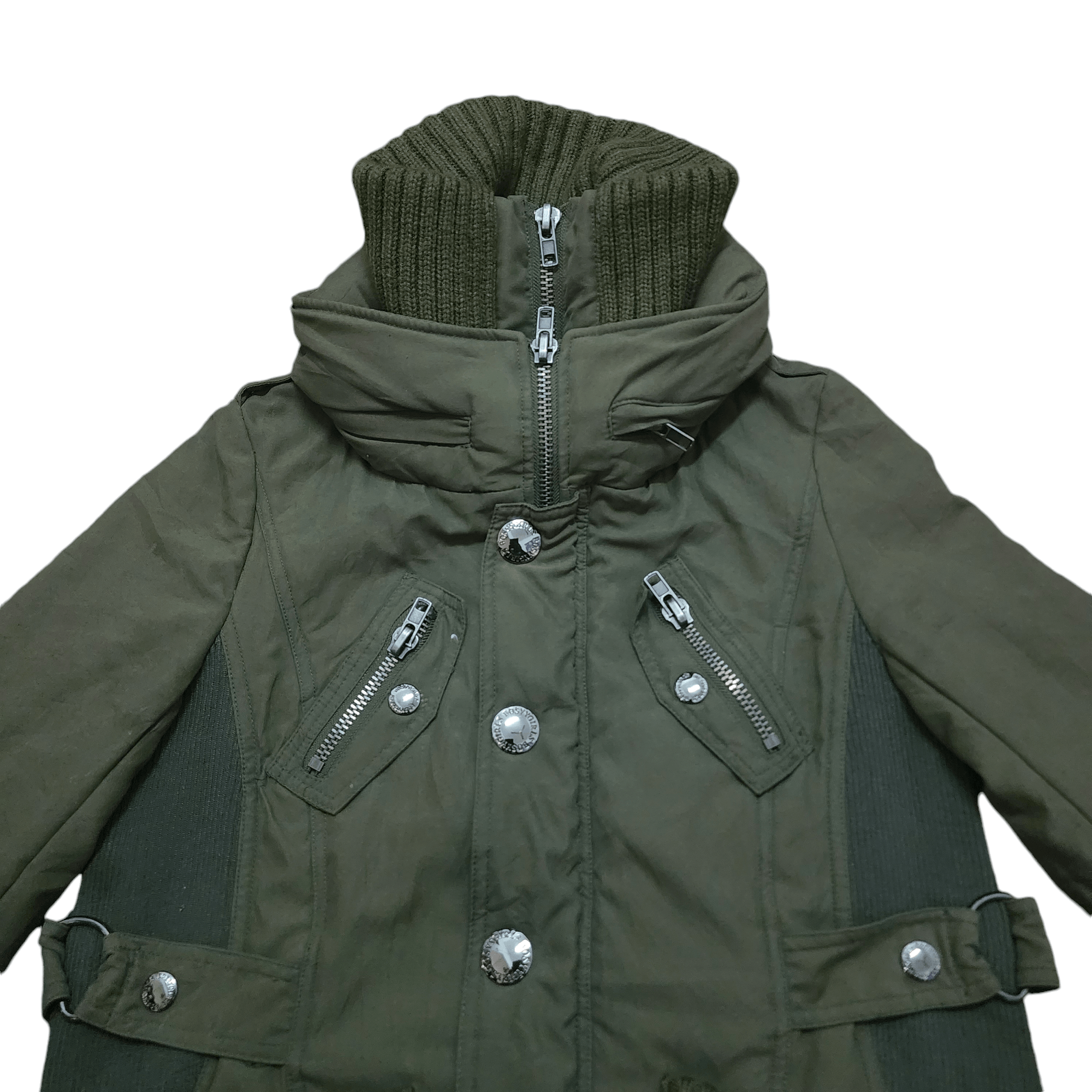 Japanese Brand 🔥Style🔥 Shake Shake Bosy Girls Camou Multipocket Jacket Size M / US 6-8 / IT 42-44 - 7 Thumbnail