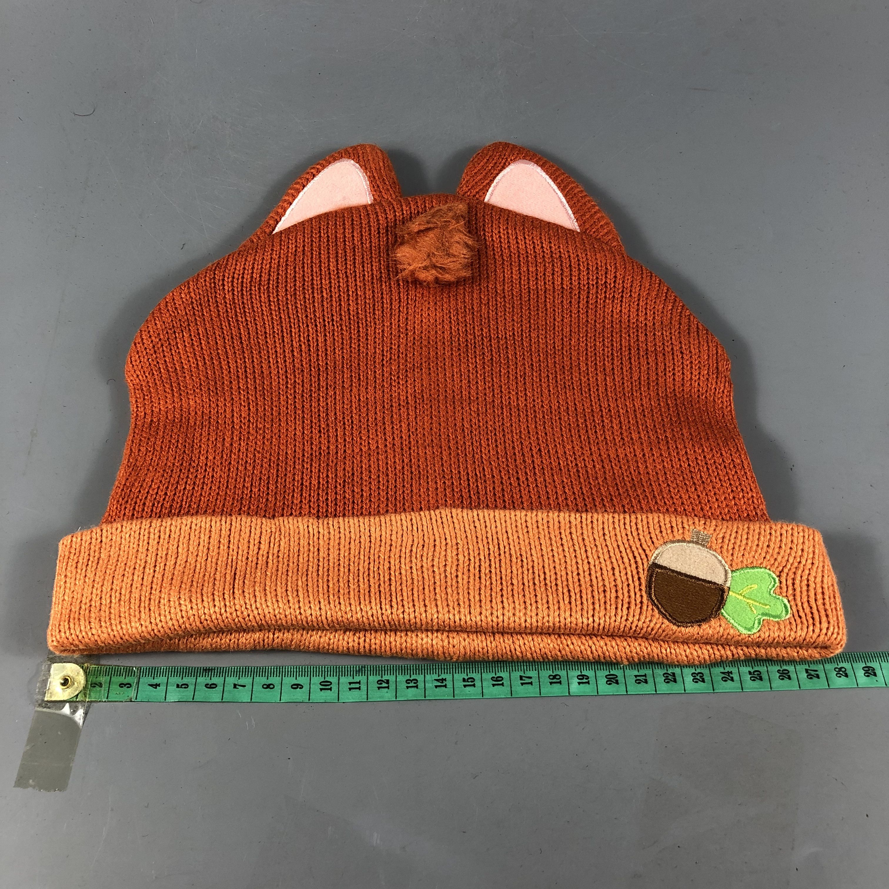 Disney Chip & Dale Chipmunks Beanie Snowcap Snow Hat B788 Size ONE SIZE - 3 Thumbnail