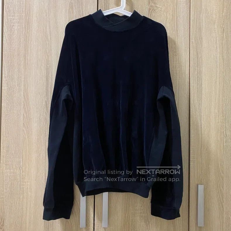 Haider Ackermann Haider Ackermann Black velvet hoodie with a velvety layere Size US M / EU 48-50 / 2 - 1 Thumbnail
