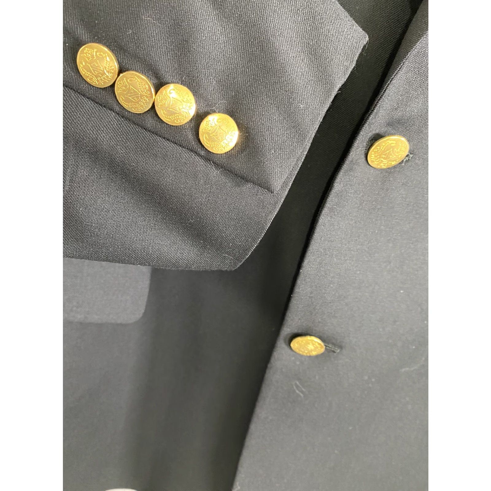 Jos. A. Bank Jos. A. Bank Black Wool Two Button 2B Signature Collection Blazer Jacket 43R Size 46R - 4 Thumbnail