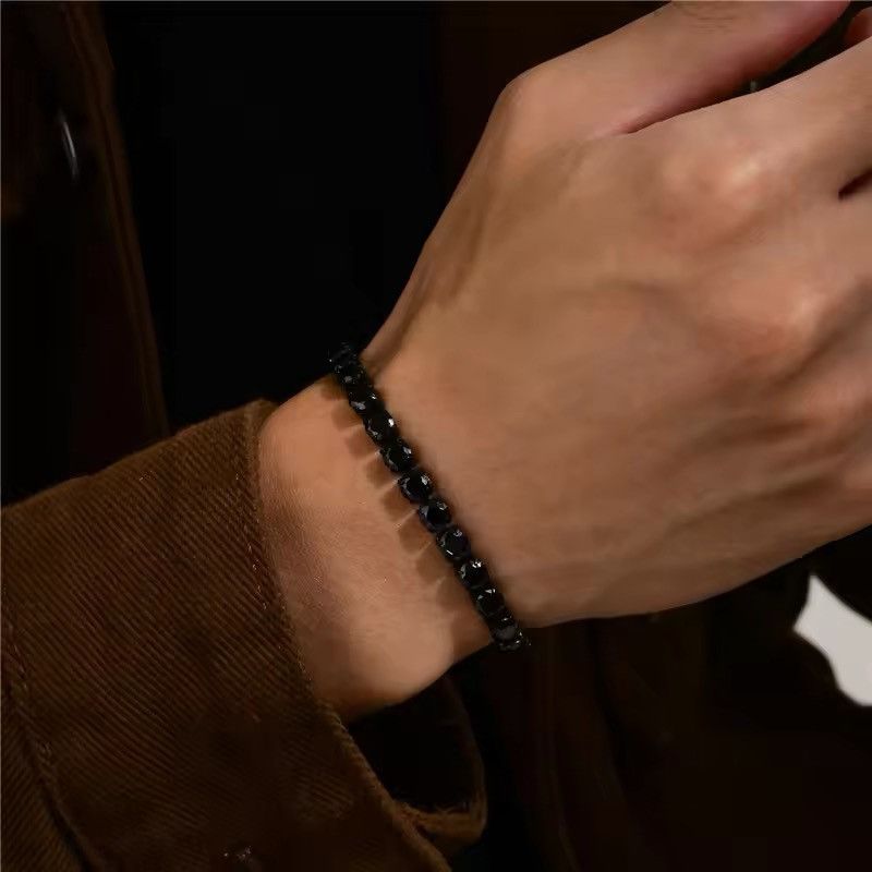 Other 19 cm 5mm Tennis Chain Bracelets Size ONE SIZE - 4 Thumbnail