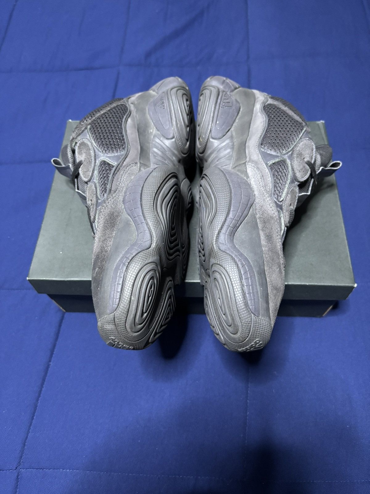 Adidas Adidas Yeezy 500 Utility Black Size 14 Size US 14 / EU 47 - 3 Thumbnail