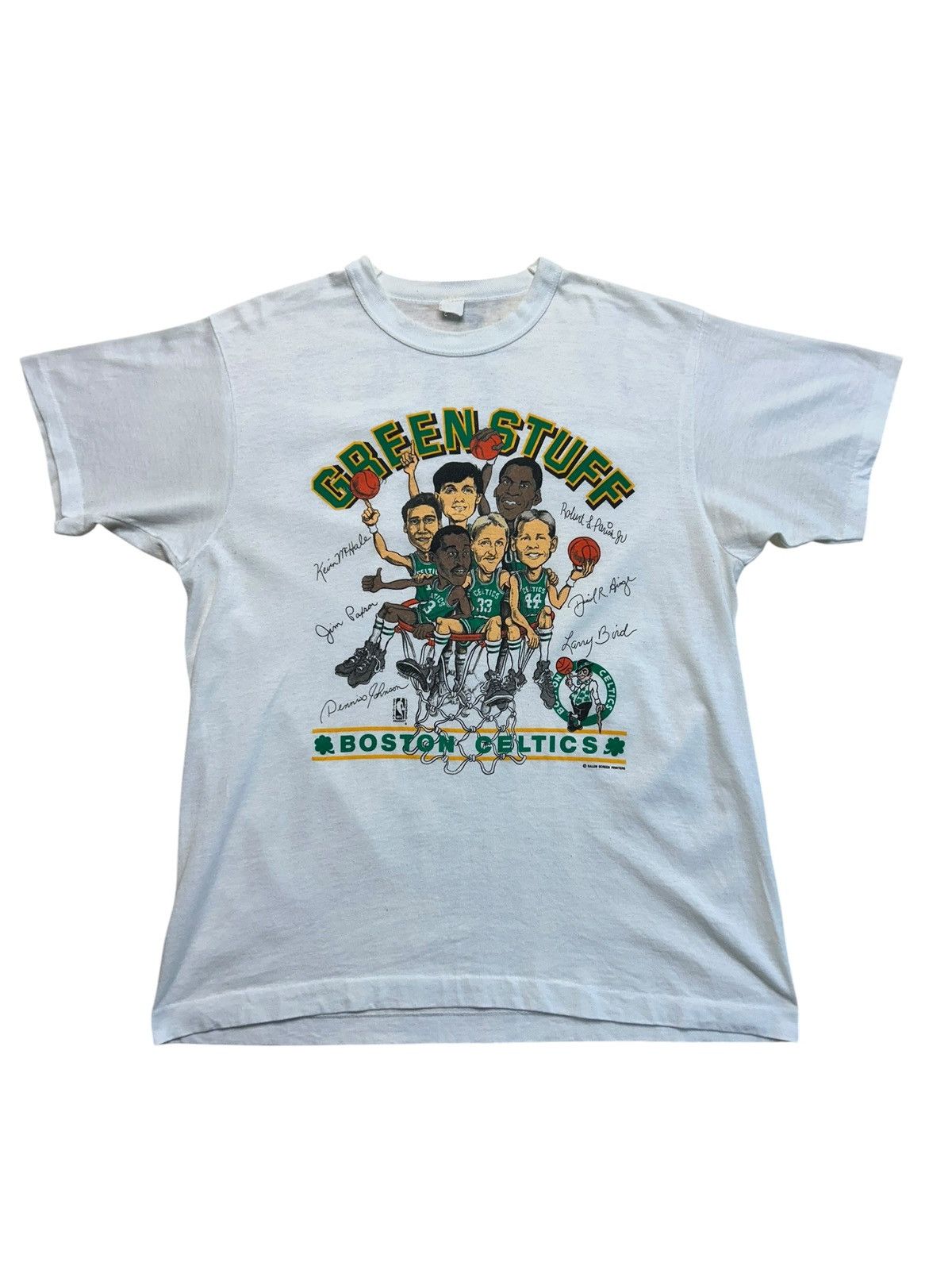 80’s Boston Celtics “Green Stuff” Tee