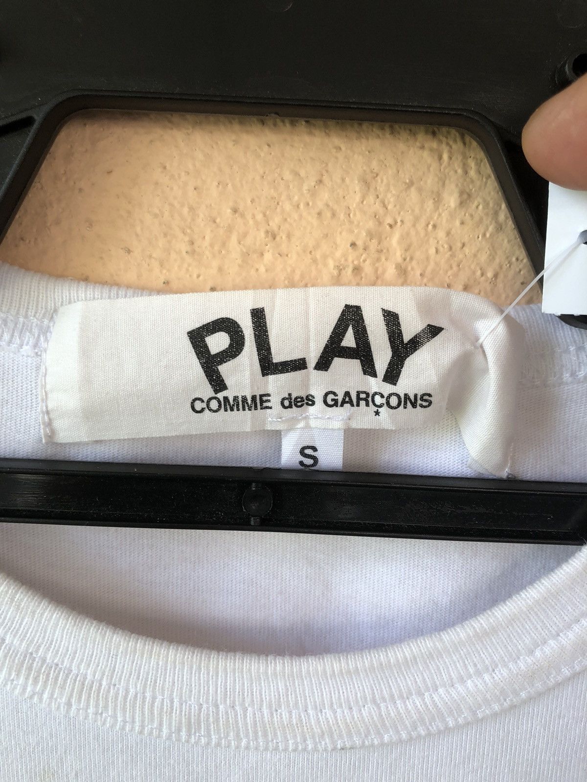 Comme des Garcons × Japanese Brand Comme des Garcon PLAY Heart Tee Size US S / EU 44-46 / 1 - 8 Thumbnail