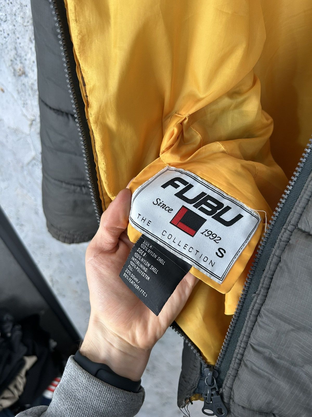 Fubu FUBU Vintage 90s Rap Hip Hop Baggy Puffer Jacket Skate Size US S / EU 44-46 / 1 - 8 Thumbnail