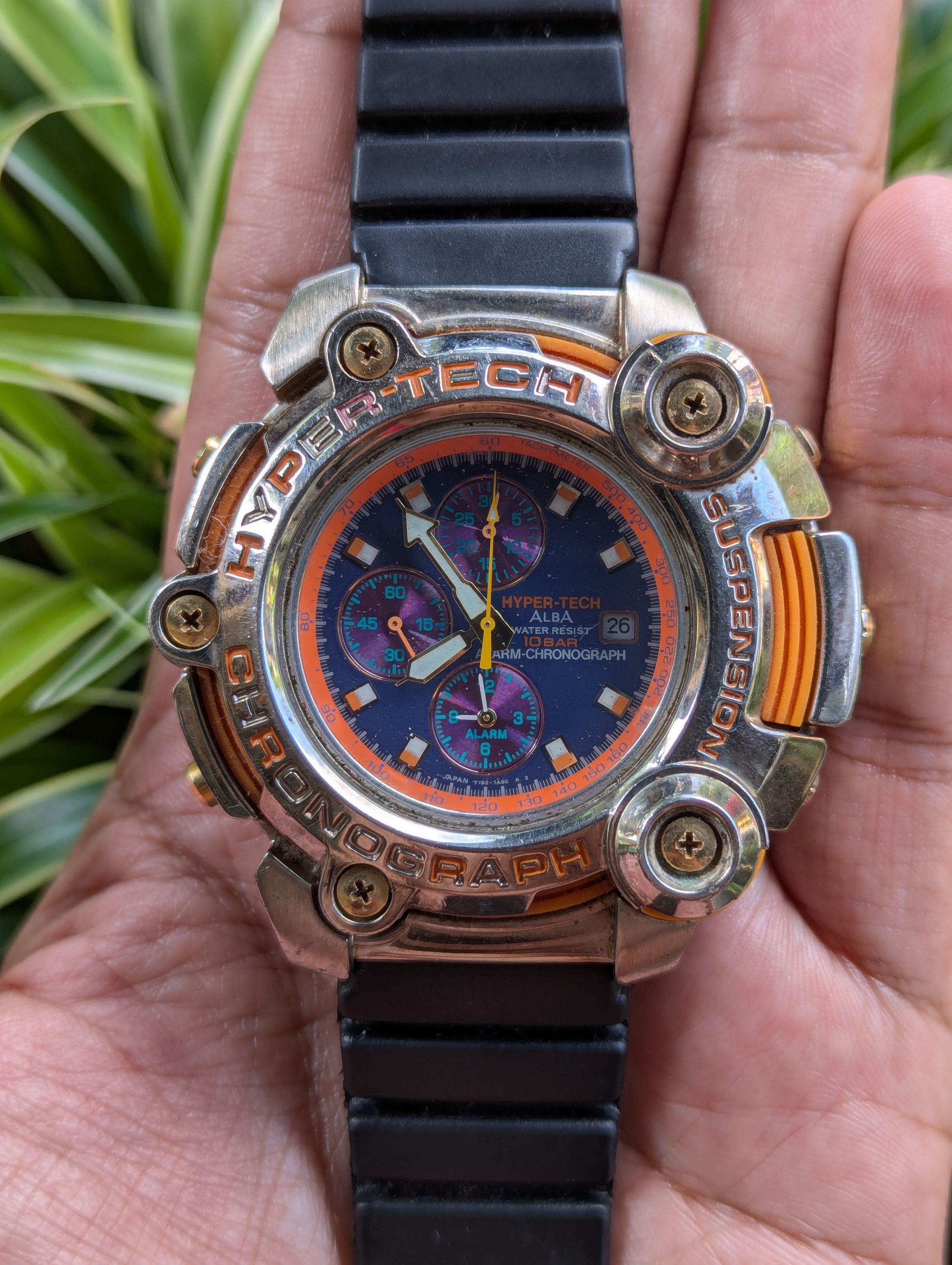 Seiko SEIKO ALBA HYPERTECH CHRONOGRAPH MADE IN JAPAN Size ONE SIZE - 3 Thumbnail