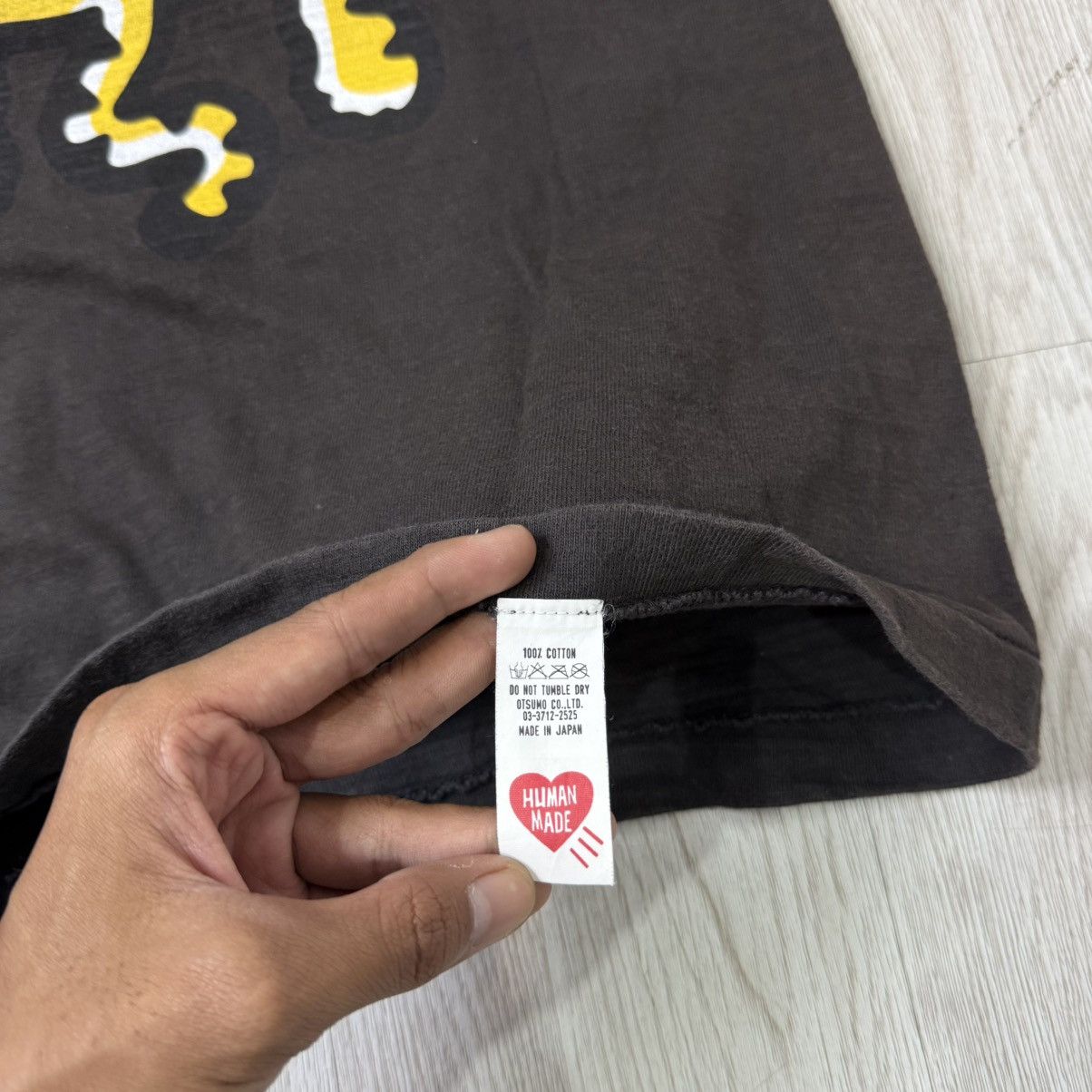 Human Made HUMAN MADE tiger tee black Size US M / EU 48-50 / 2 - 5 Thumbnail