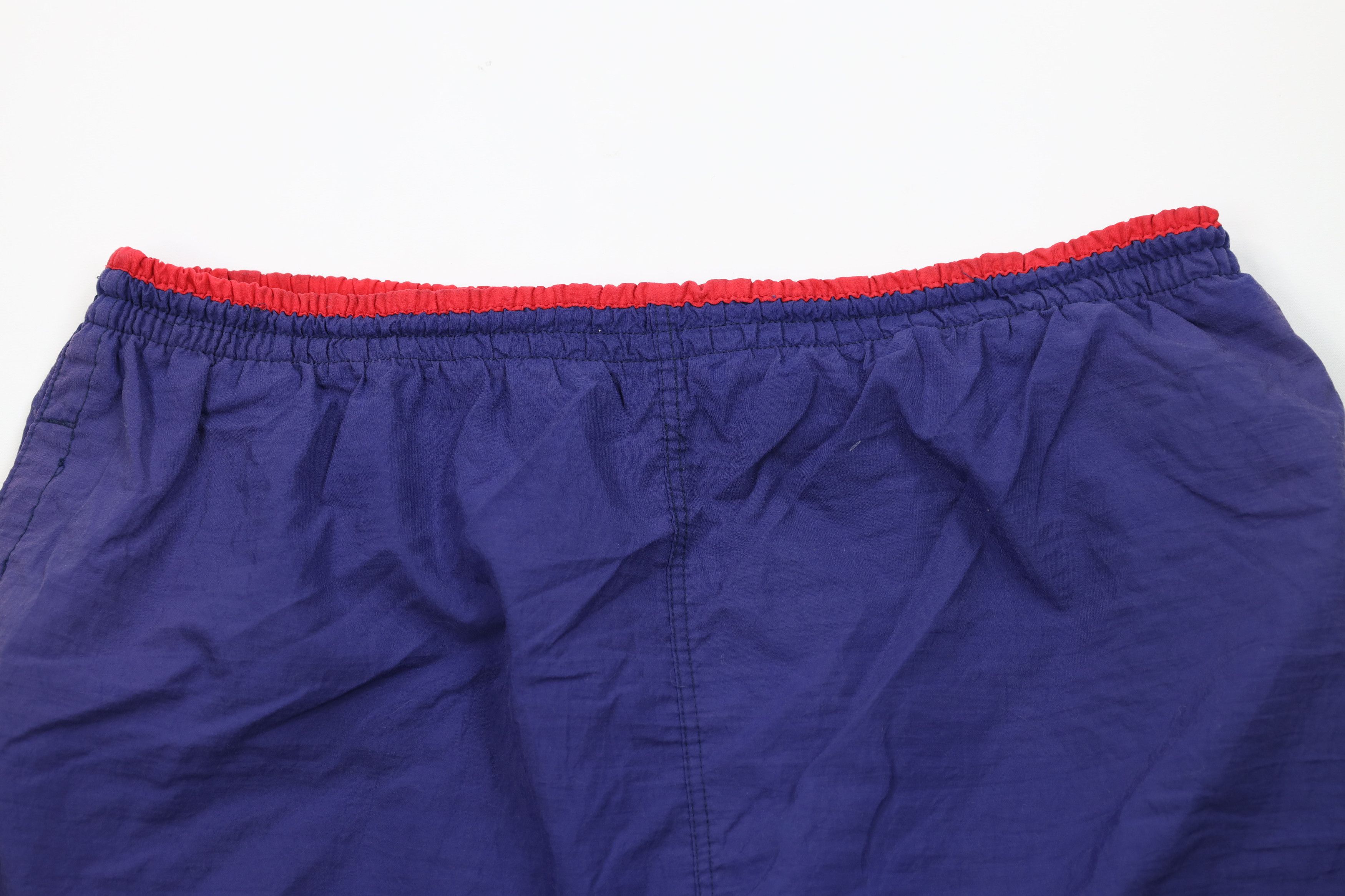 Vintage Vintage 90s Streetwear Faded Above Knee Lined Shorts Trunks Size US 34 / EU 50 - 2 Thumbnail