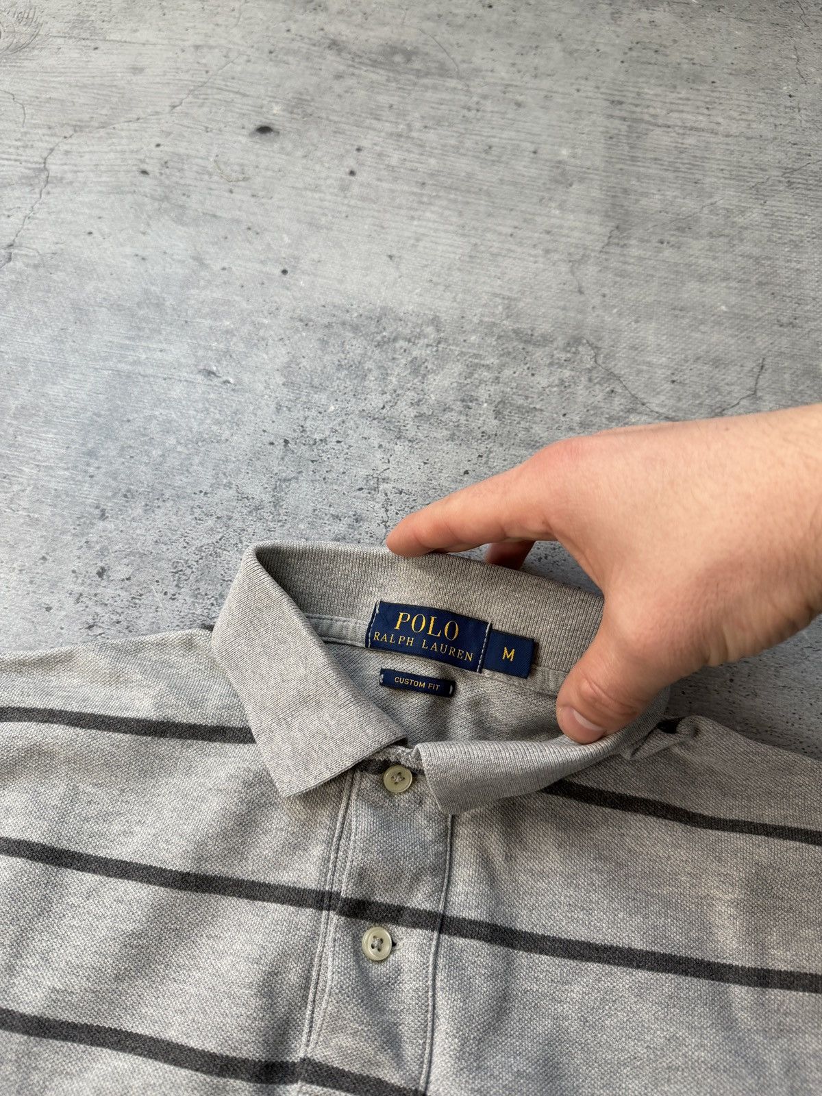 Polo Ralph Lauren Vintage Polo Ralph Lauren Stripped Tee 90s Hype Size US M / EU 48-50 / 2 - 5 Thumbnail