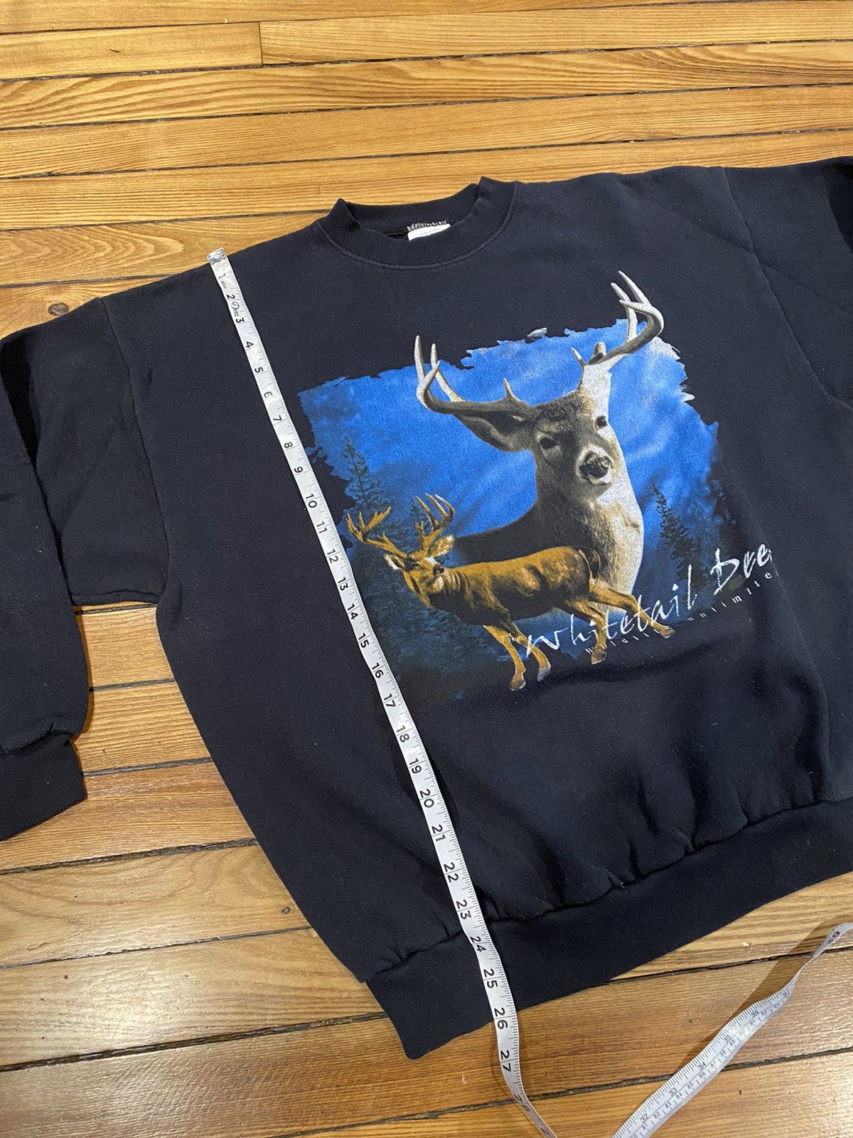 Tultex Vintage crewneck deer tultex size XL large 1990s Size US XL / EU 56 / 4 - 4 Thumbnail