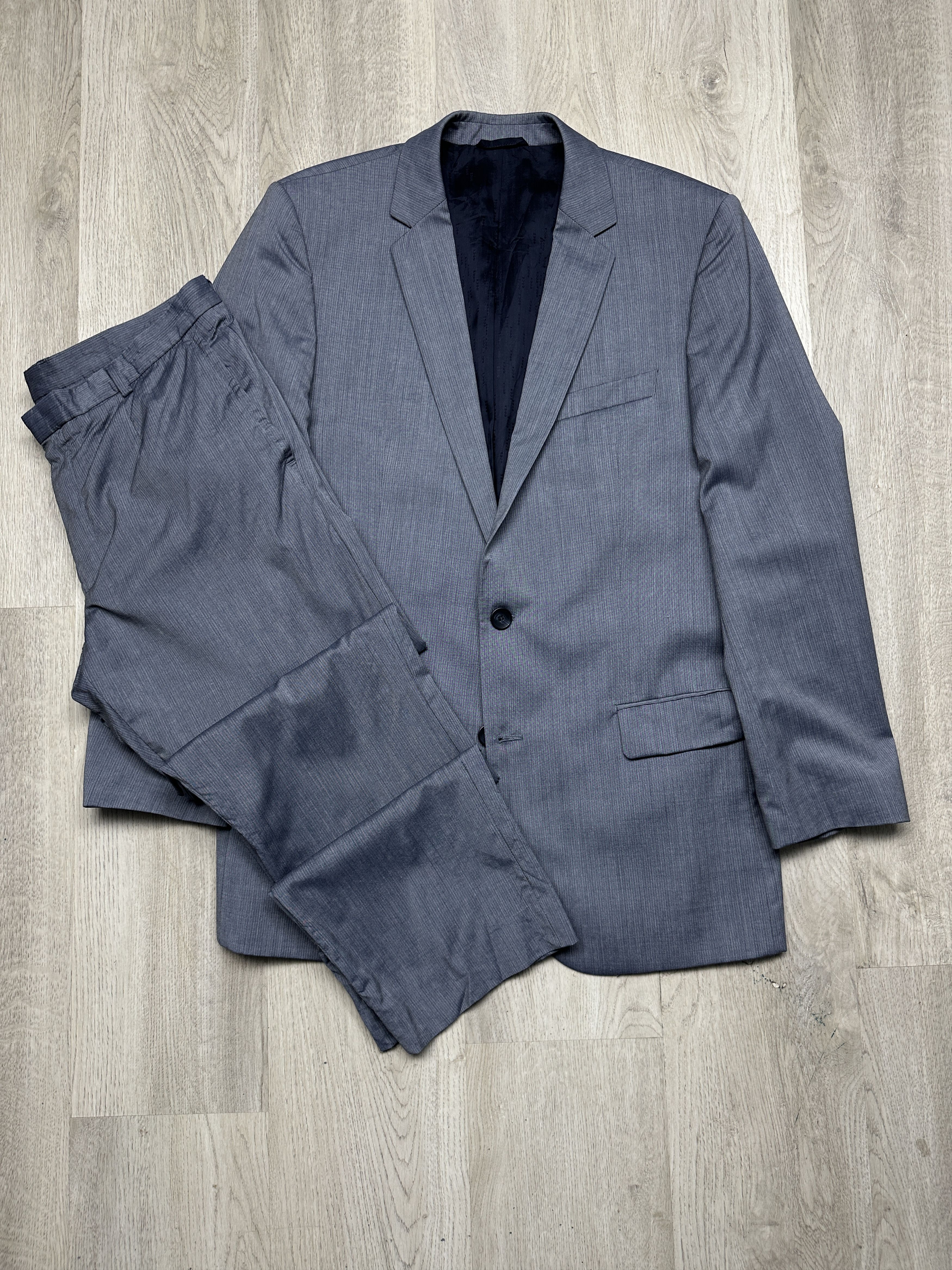 Hugo Boss Hugo Boss Vintage Mens Wool Suit 2 Buttons Blazer + Pants Size 40R - 1 Thumbnail