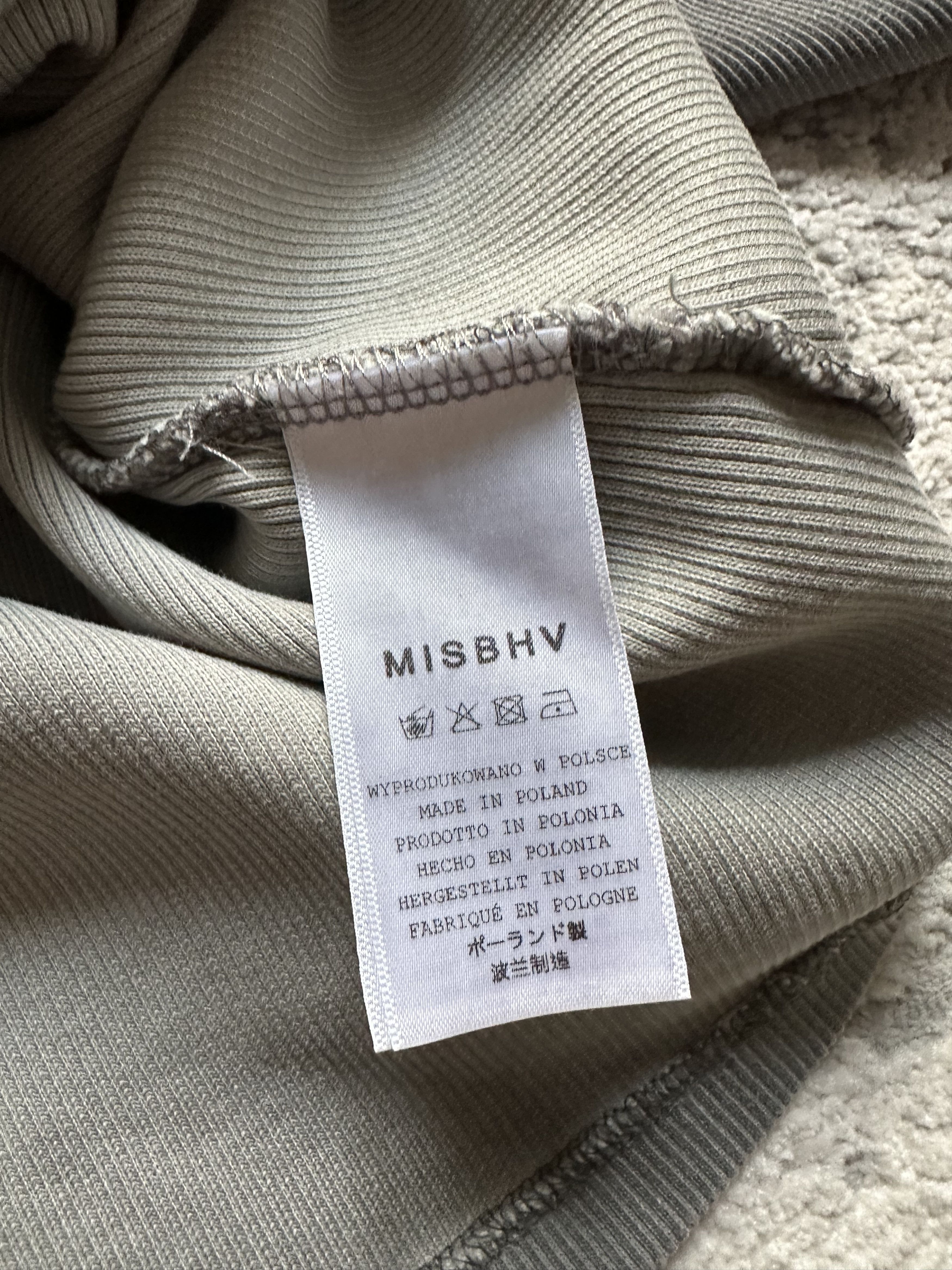Misbhv Misbhv half zip top sweater Size US M / EU 48-50 / 2 - 10 Thumbnail