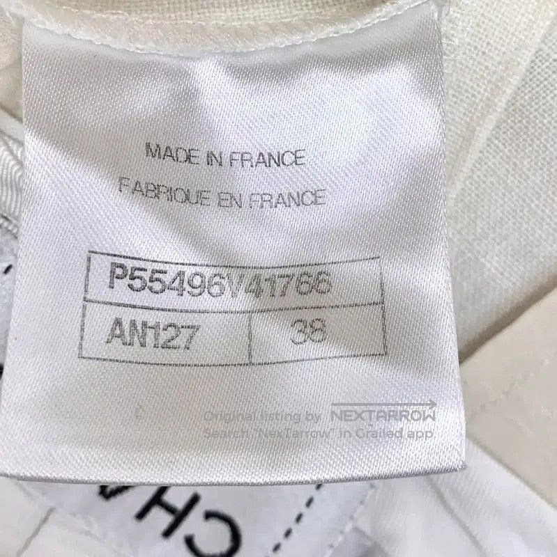 Chanel Chanel Beige Linen Women's Shorts . Size 23" - 6 Thumbnail
