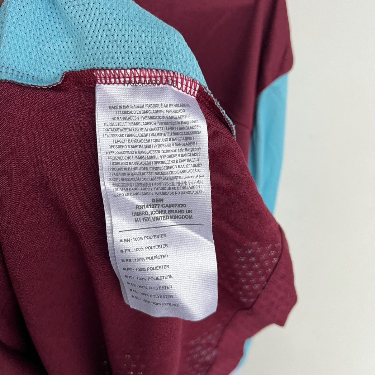Umbro WEST HAM UNITED FC 2016 2017 HOME SHIRT UMBRO JERSEY SOCCER Size US XXL / EU 58 / 5 - 8 Thumbnail
