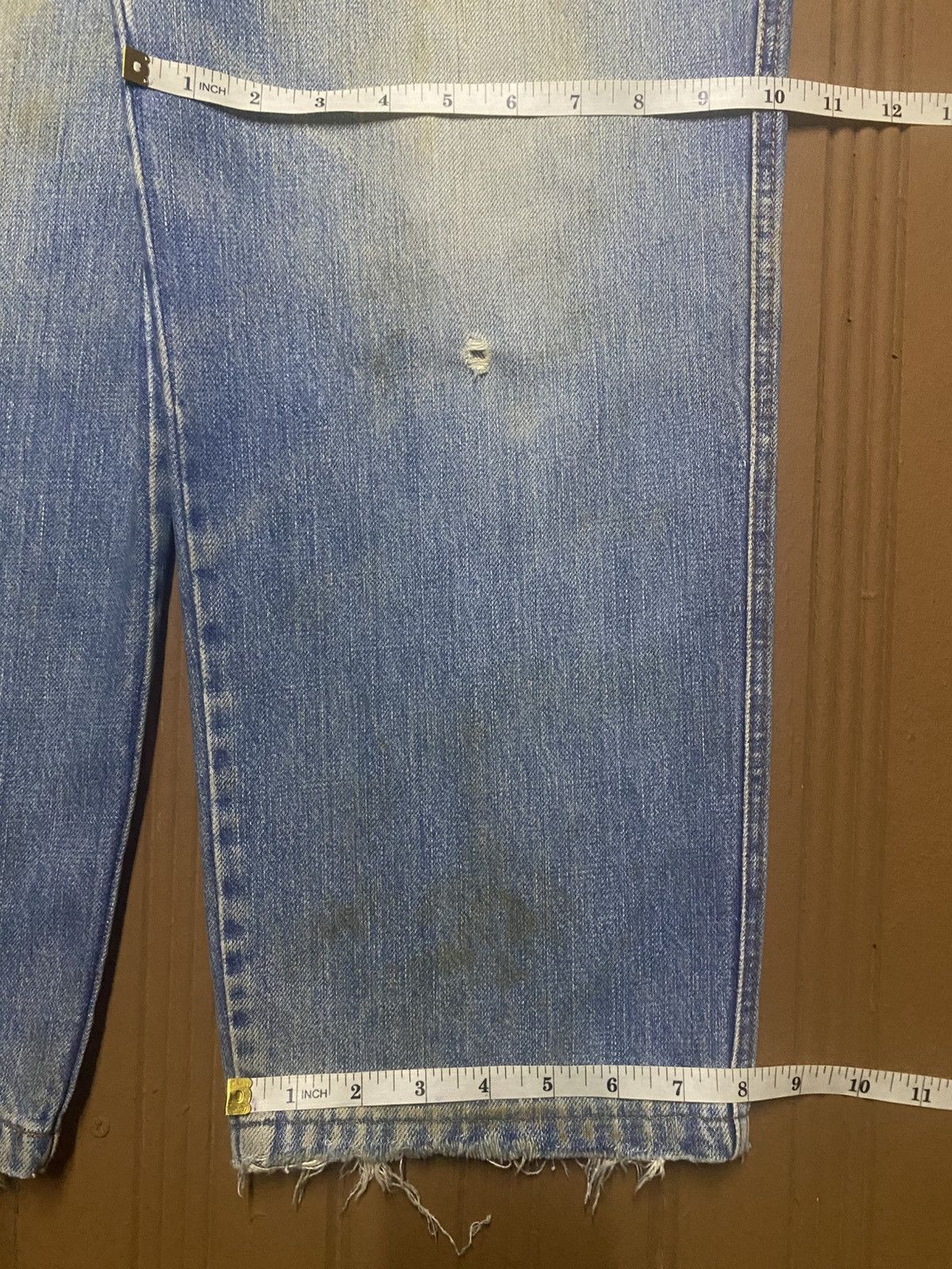 Trussardi Vintage Japanese Brand Trussardi Mud Wash Loose Jeans Size US 32 / EU 48 - 15 Thumbnail
