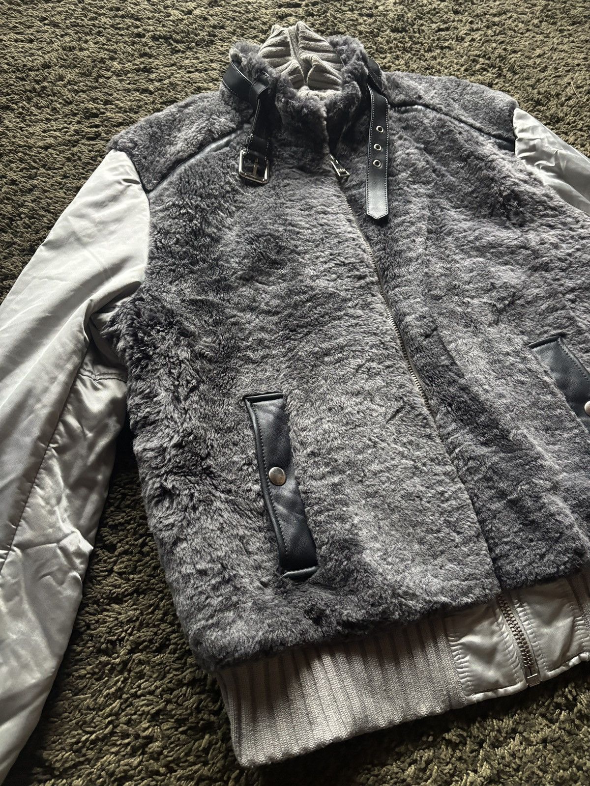 Dolce & Gabbana AW07 Dolce & Gabbana Runway Hybrid Fur Bomber Jacket Size US XL / EU 56 / 4 - 3 Thumbnail
