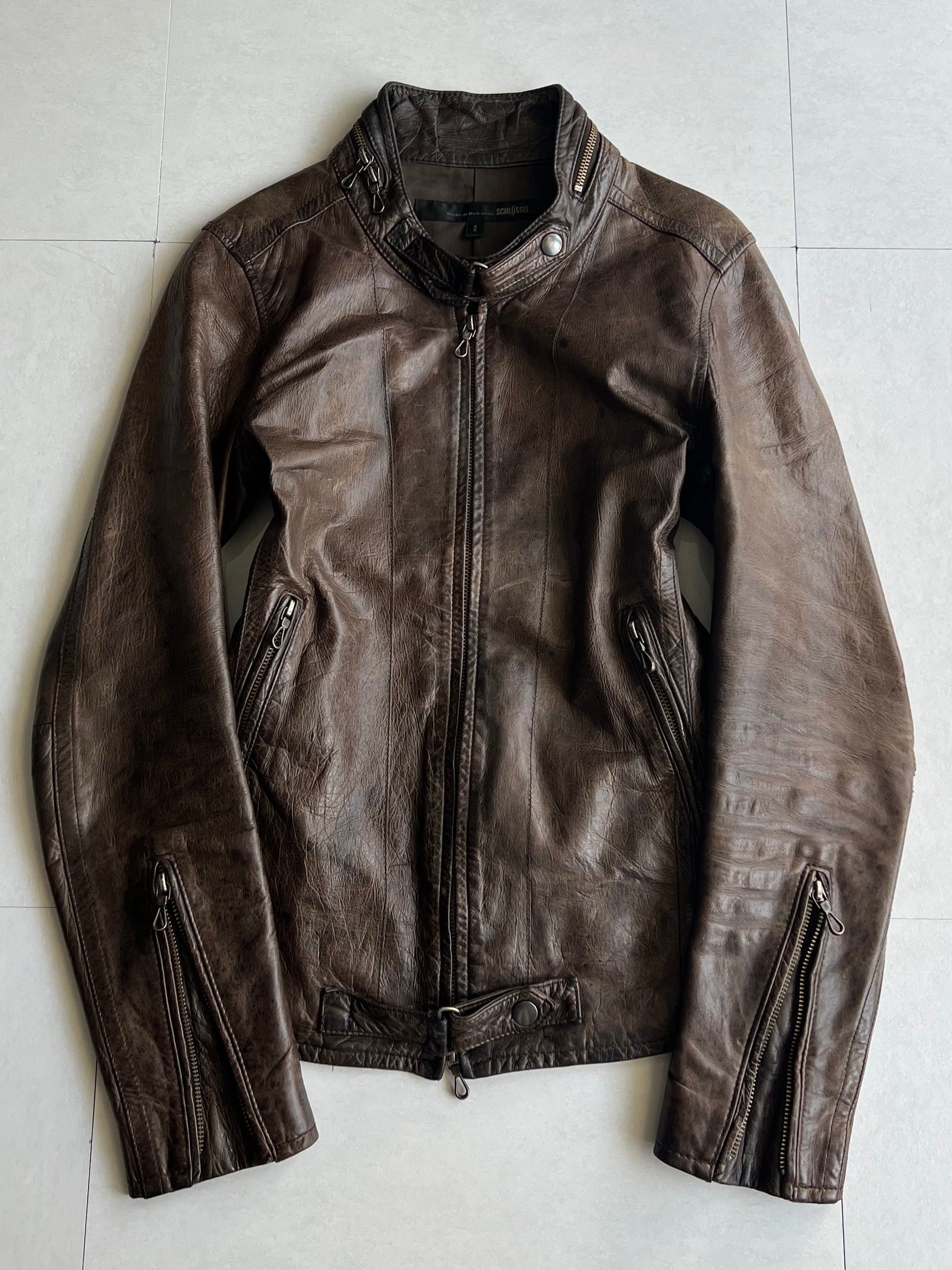 ジャケット・アウター 00s archive SCHLUSSEL Distressed Jacket Schlussel | Grailed