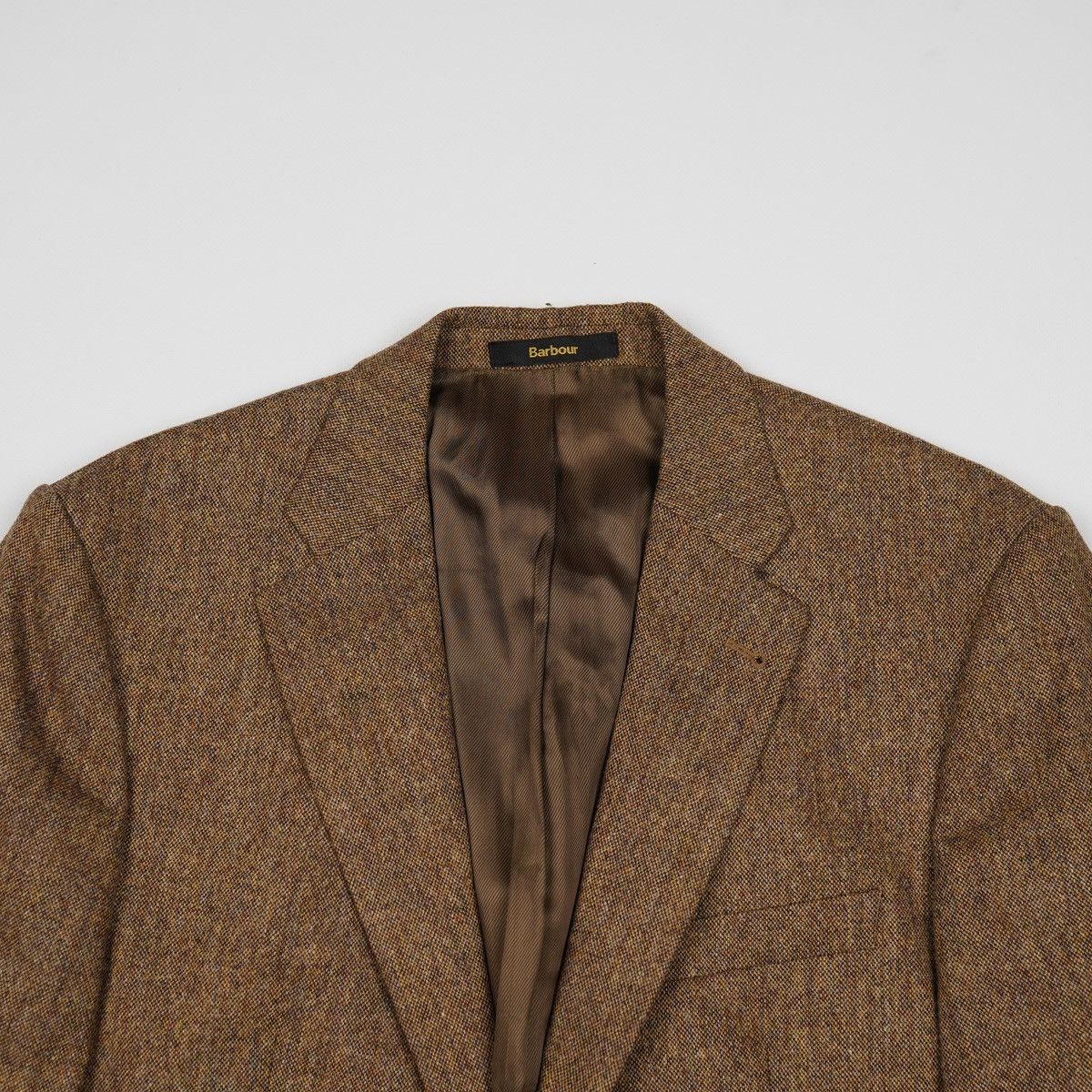 Barbour Barbour Brown Wool Blazer Jacket Tweed Size 40R - 5 Thumbnail