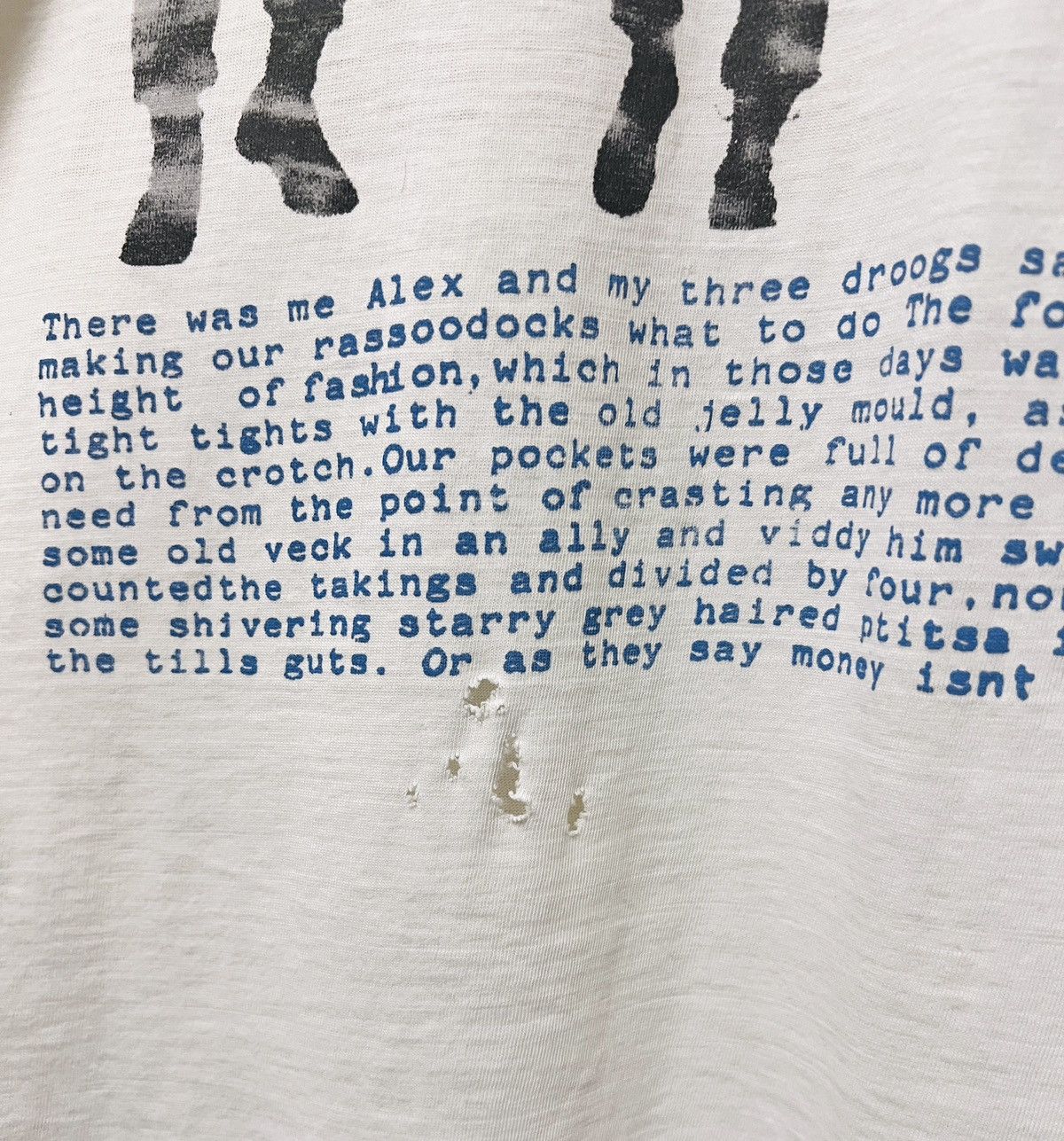 Vintage Vintage Original 70s/80s Clockwork Orange Movie Promo Shirt Size US XL / EU 56 / 4 - 6 Thumbnail