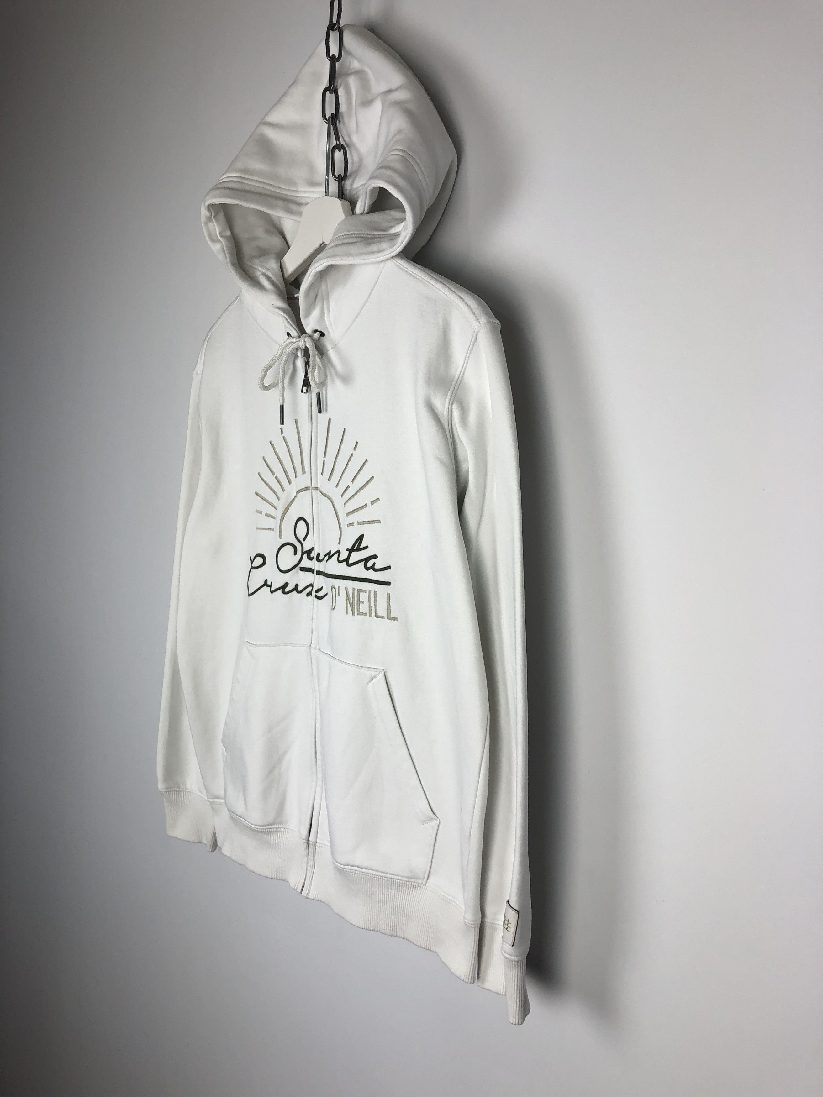 O'Neill Oneil x Santa Crus Zip Hoodie Jacket White size S Size US S / EU 44-46 / 1 - 7 Thumbnail