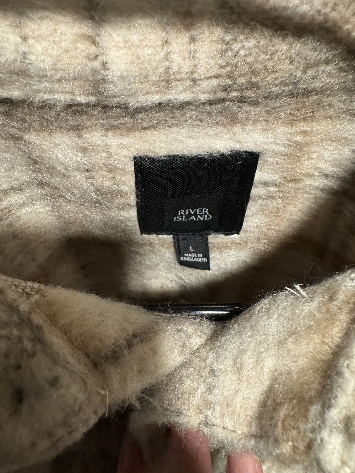 River Island River Island Button Flannel Jacket Size US L / EU 52-54 / 3 - 3 Thumbnail