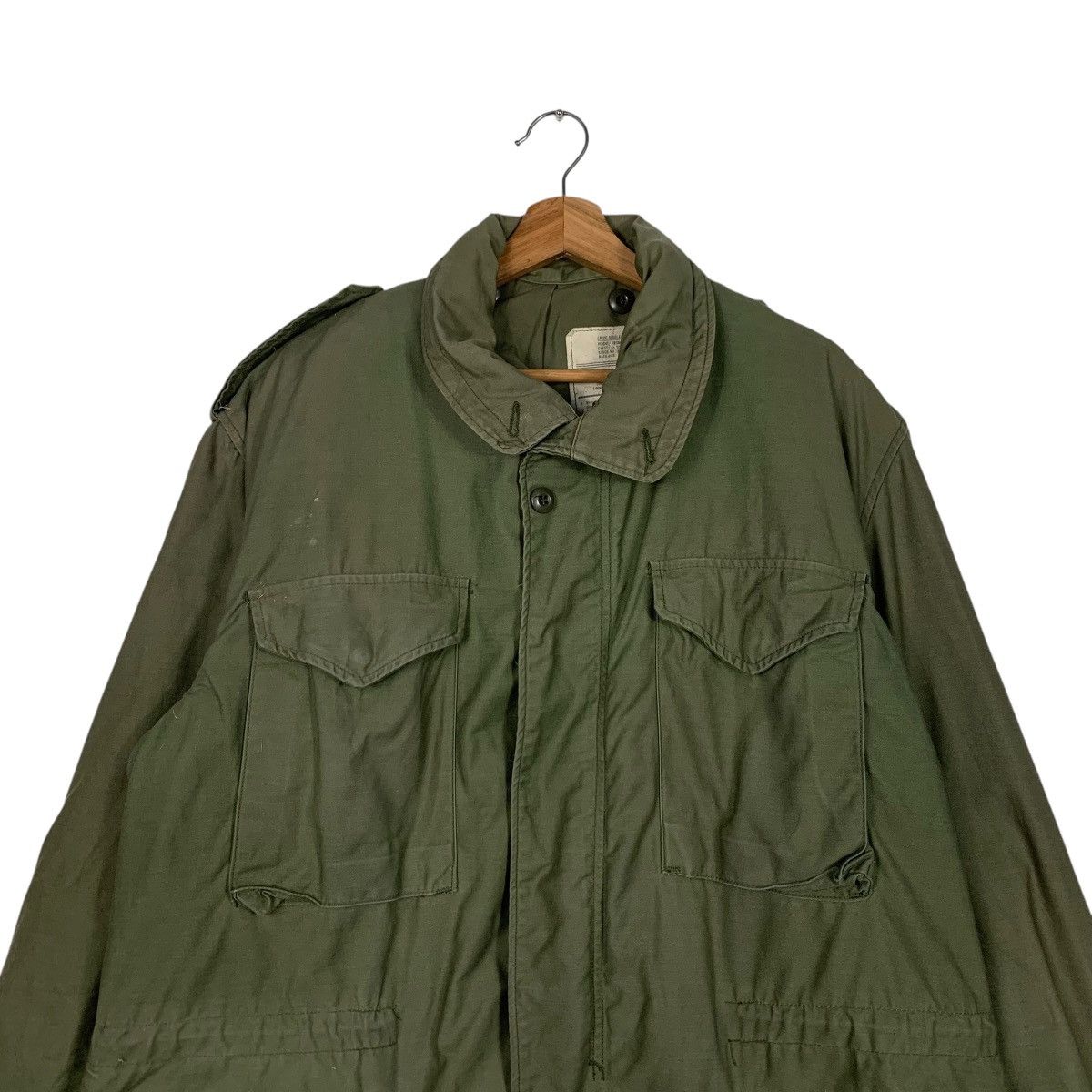 Alpha Industries ALPHA Usa Olive Green Chore Jacket Four Pocket #1824-C27 Size US L / EU 52-54 / 3 - 2 Thumbnail