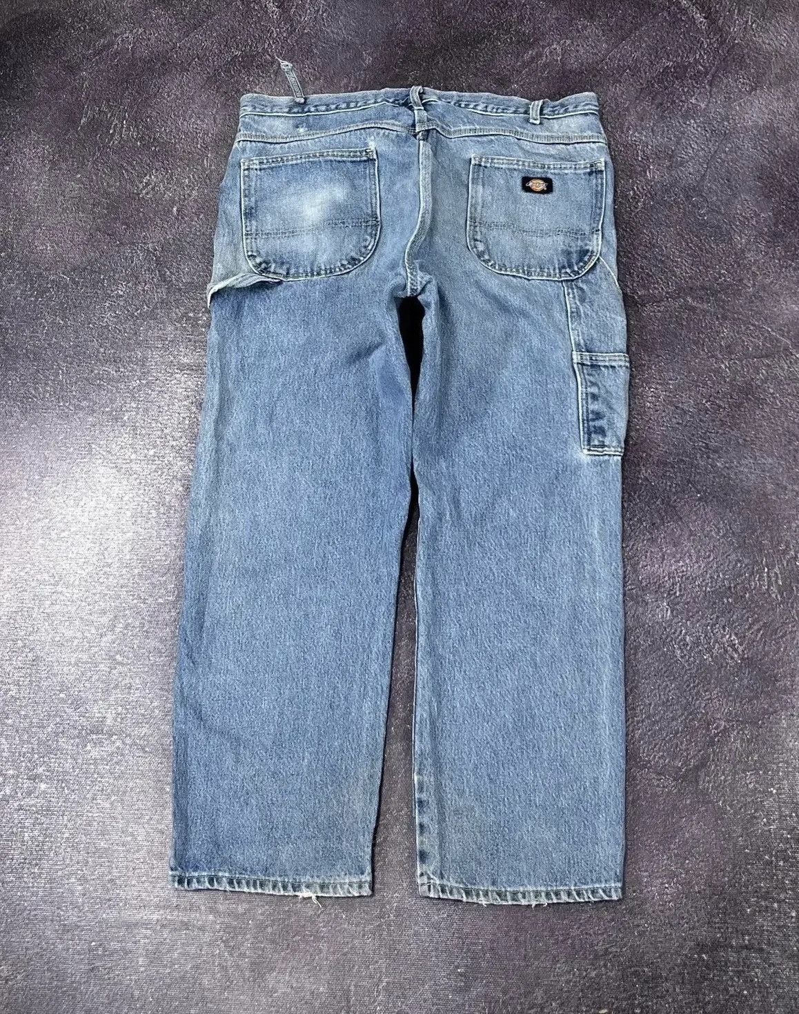 Dickies × Vintage Vintage Dickies Light Blue Faded Denim Work Hype Baggy Jeans Size US 38 / EU 54 - 1 Thumbnail